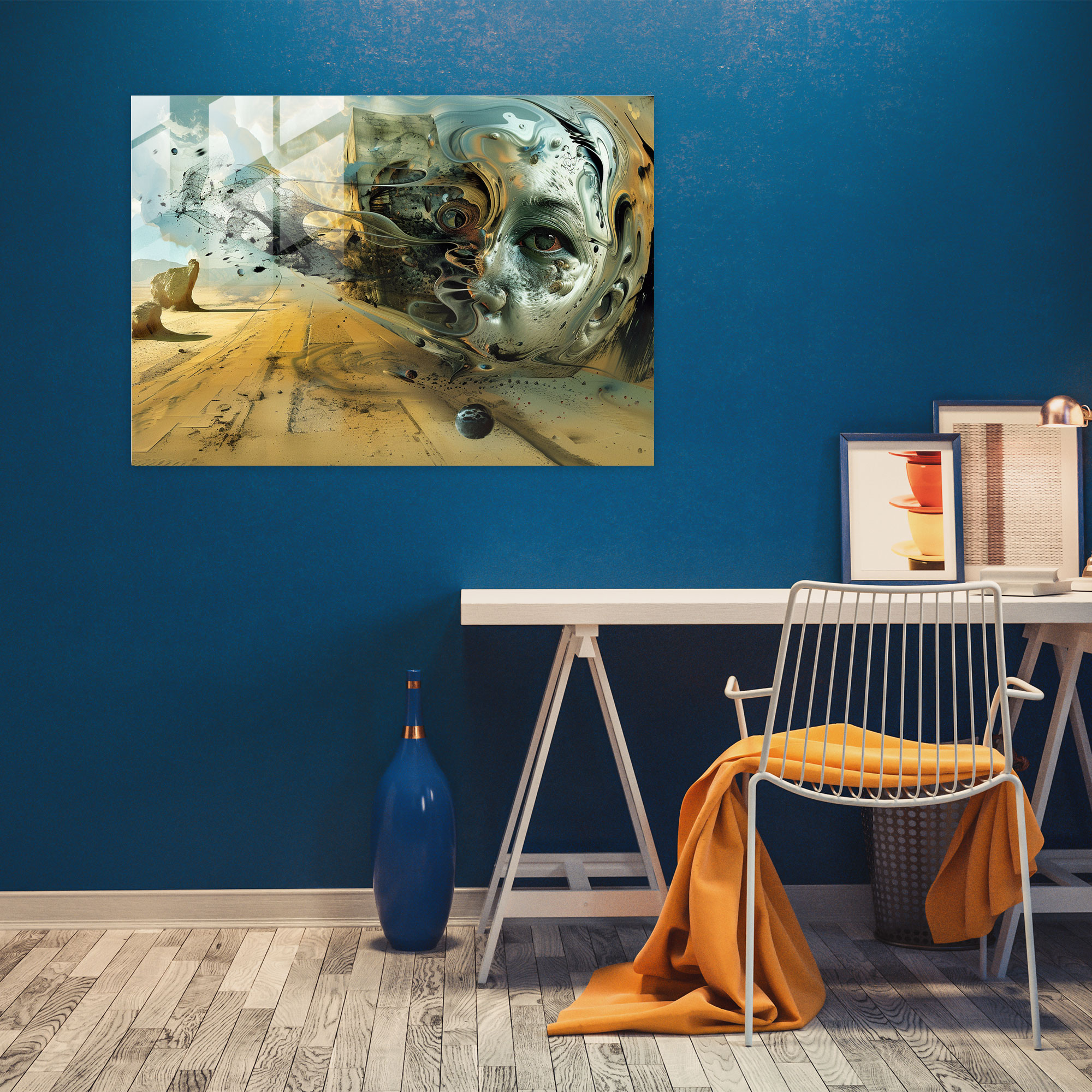 Abstract Dream Glass Art - Salvador Dali, Modern Art, Salvador Dali, Glass Art