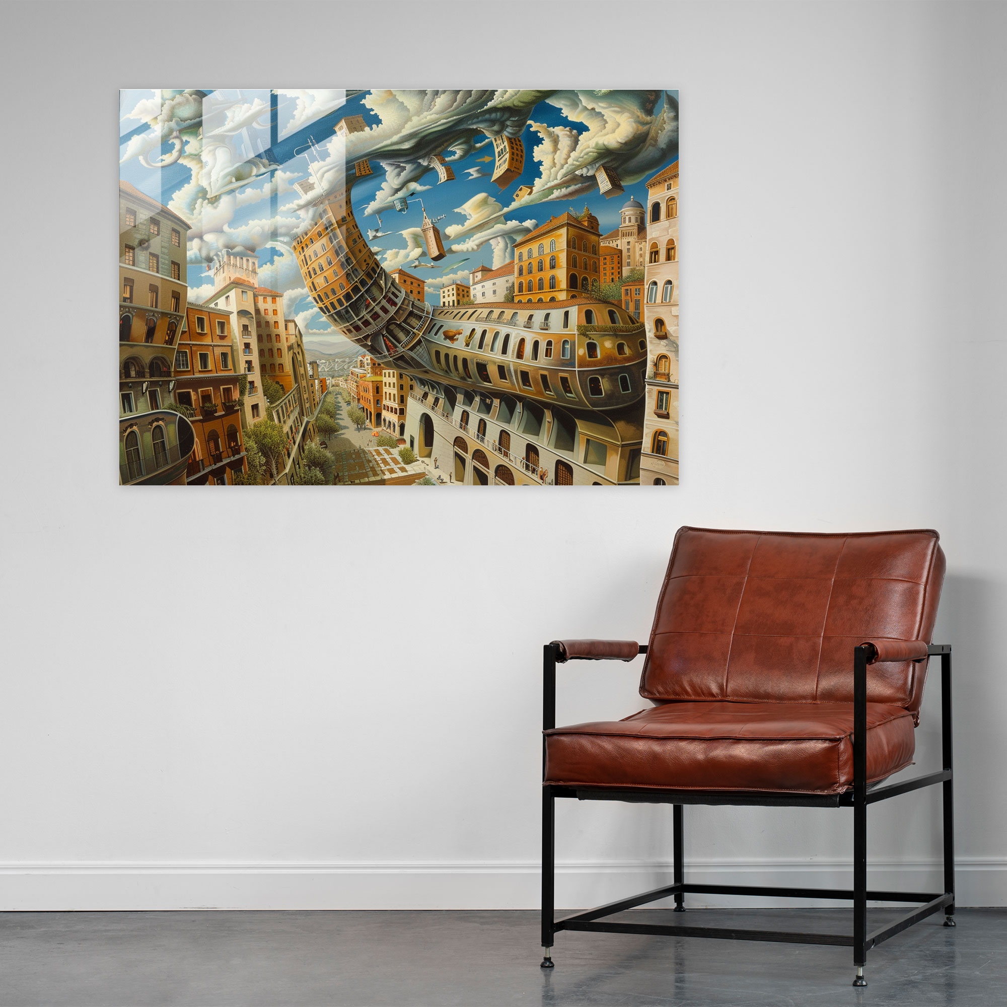 Salvador Dali Home Decoration - Surreal Cityscape - Salvador Dali, Home Decoration, Salvador Dali, Cityscape