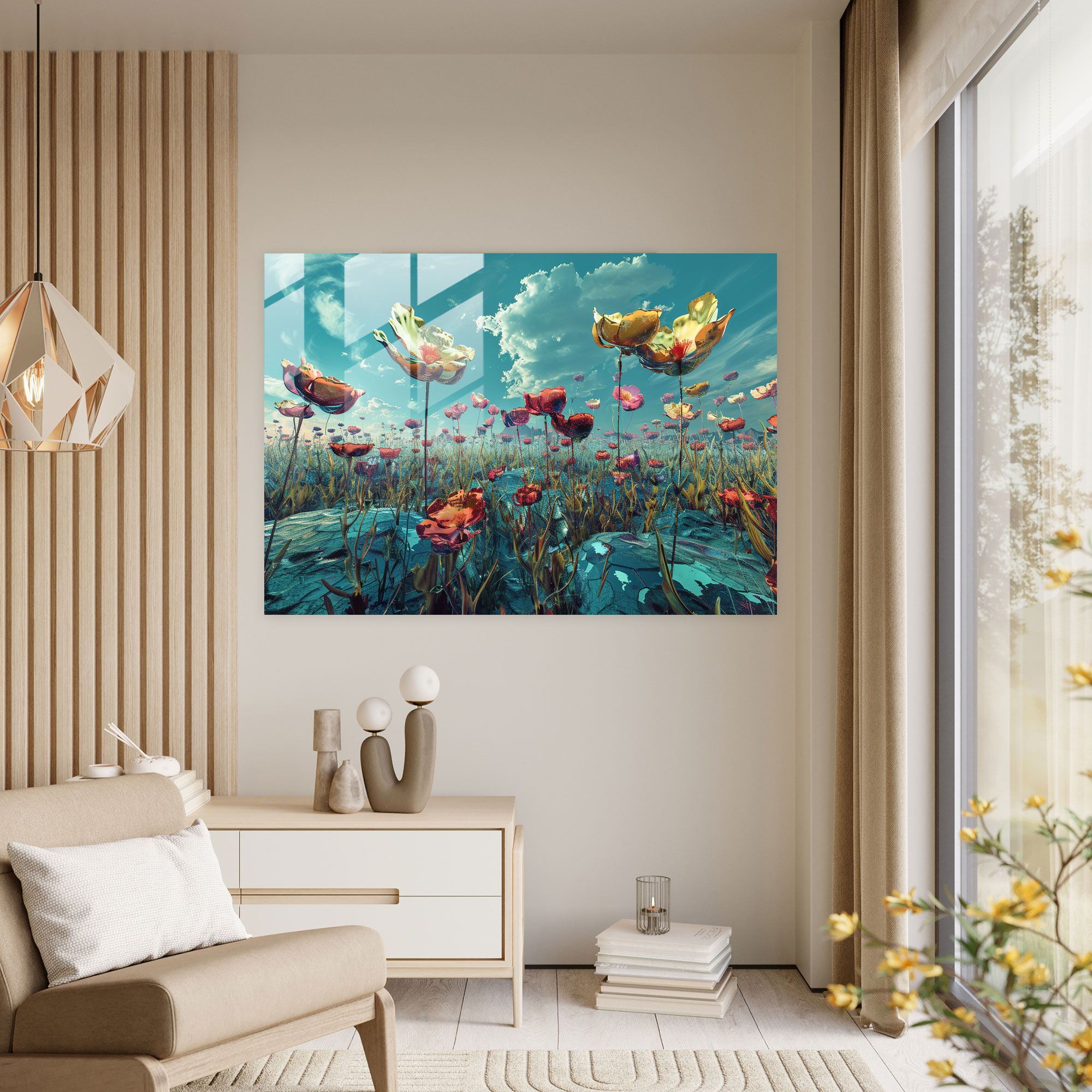 Salvador Dali Home Decoration - Surreal Garden Landscape - Salvador Dali, Salvador Dali, Surreal Art, Garden Landscape