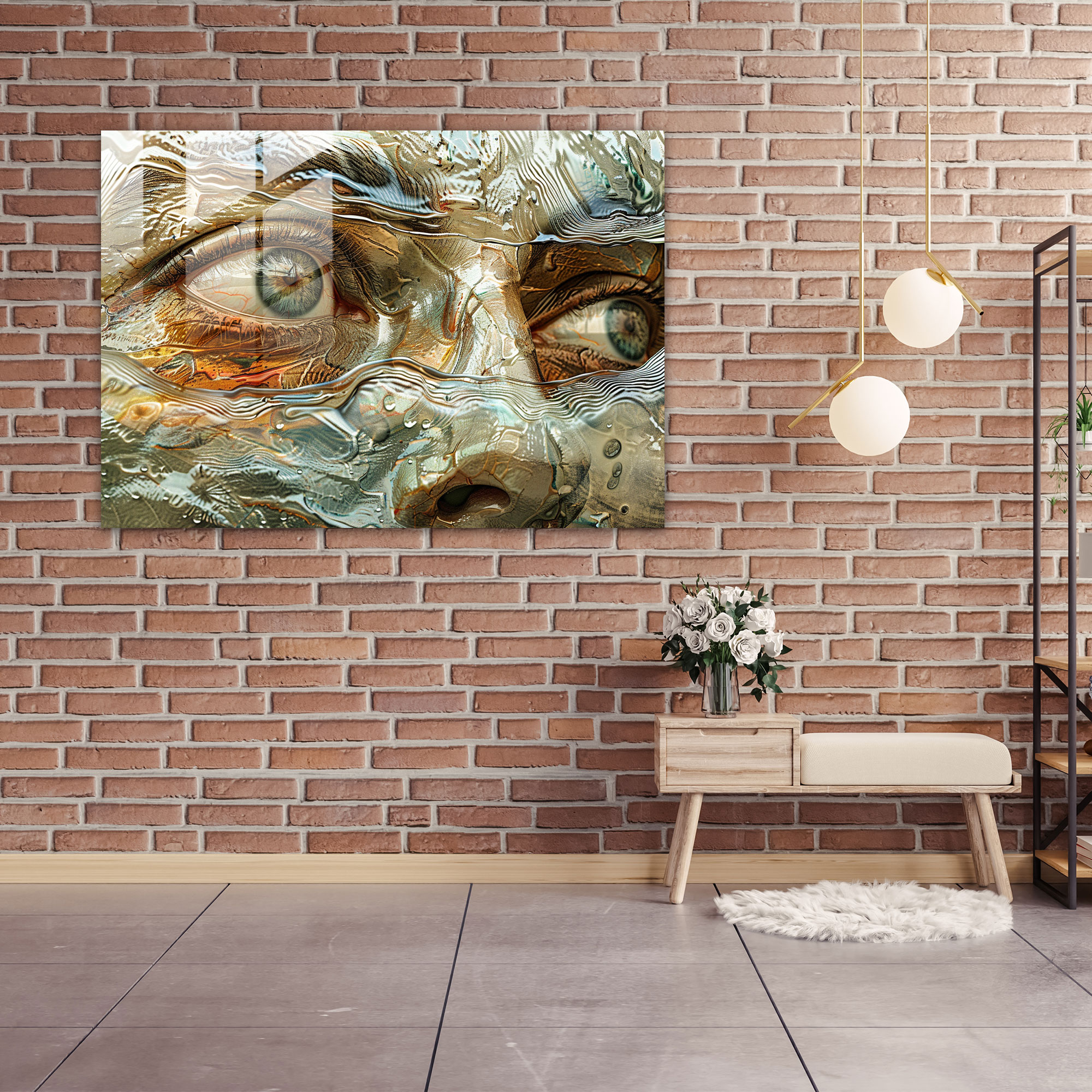 Surrealistic Salvador Dali Artwork Glass Wall Art - Salvador Dali, Glass Wall Art, Wall Decoration, Glass Print