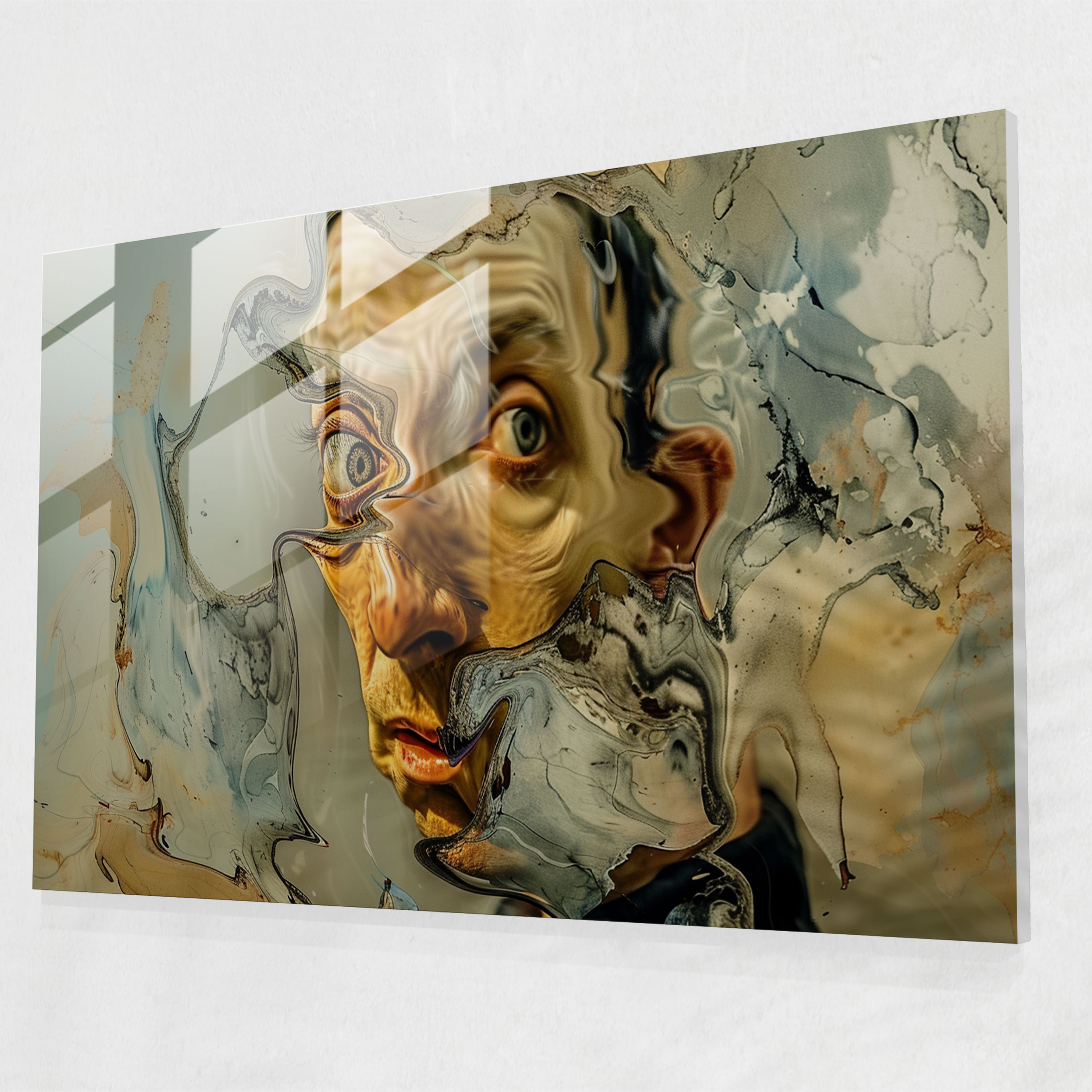 Surreal Salvador Dali Home Decoration - Salvador Dali, Glass Art, Salvador Dali, Wall Decoration