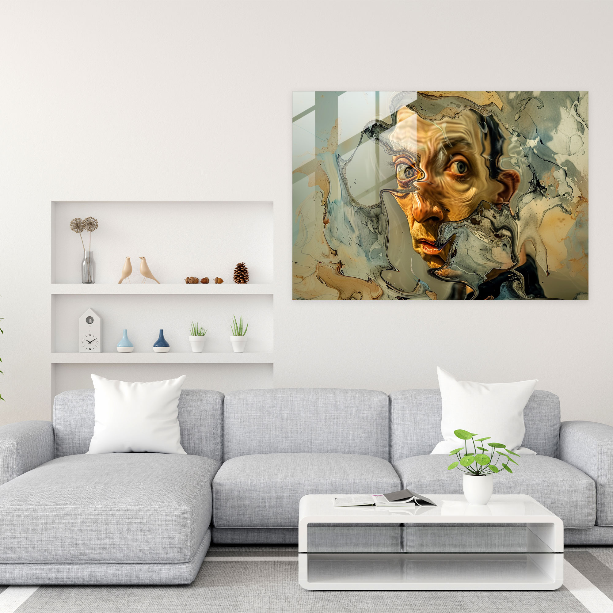 Surreal Salvador Dali Home Decoration - Salvador Dali, Glass Art, Salvador Dali, Wall Decoration