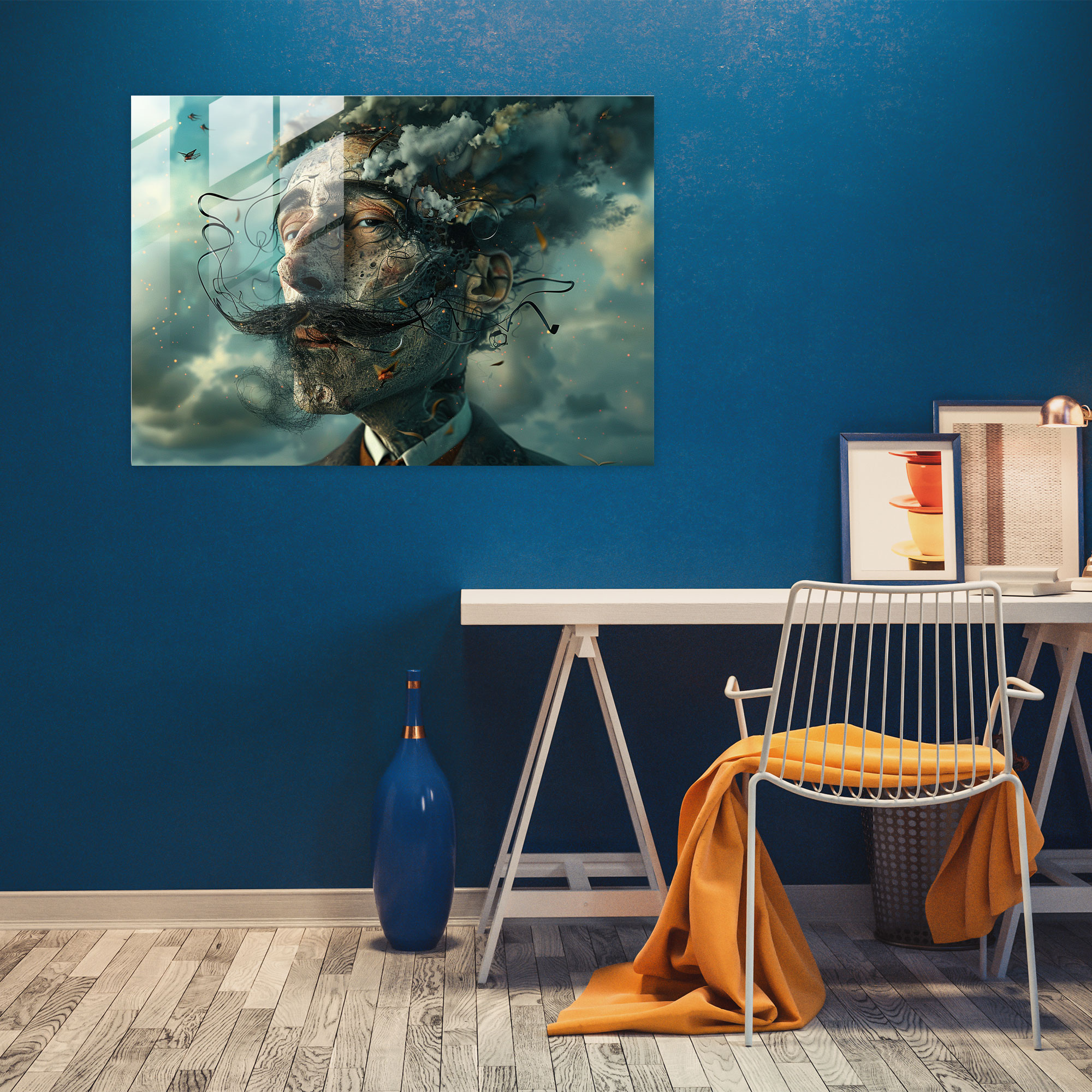Surreal Salvador Dali Glass Art - Salvador Dali, Home Decoration, Surrealism, Modern Art