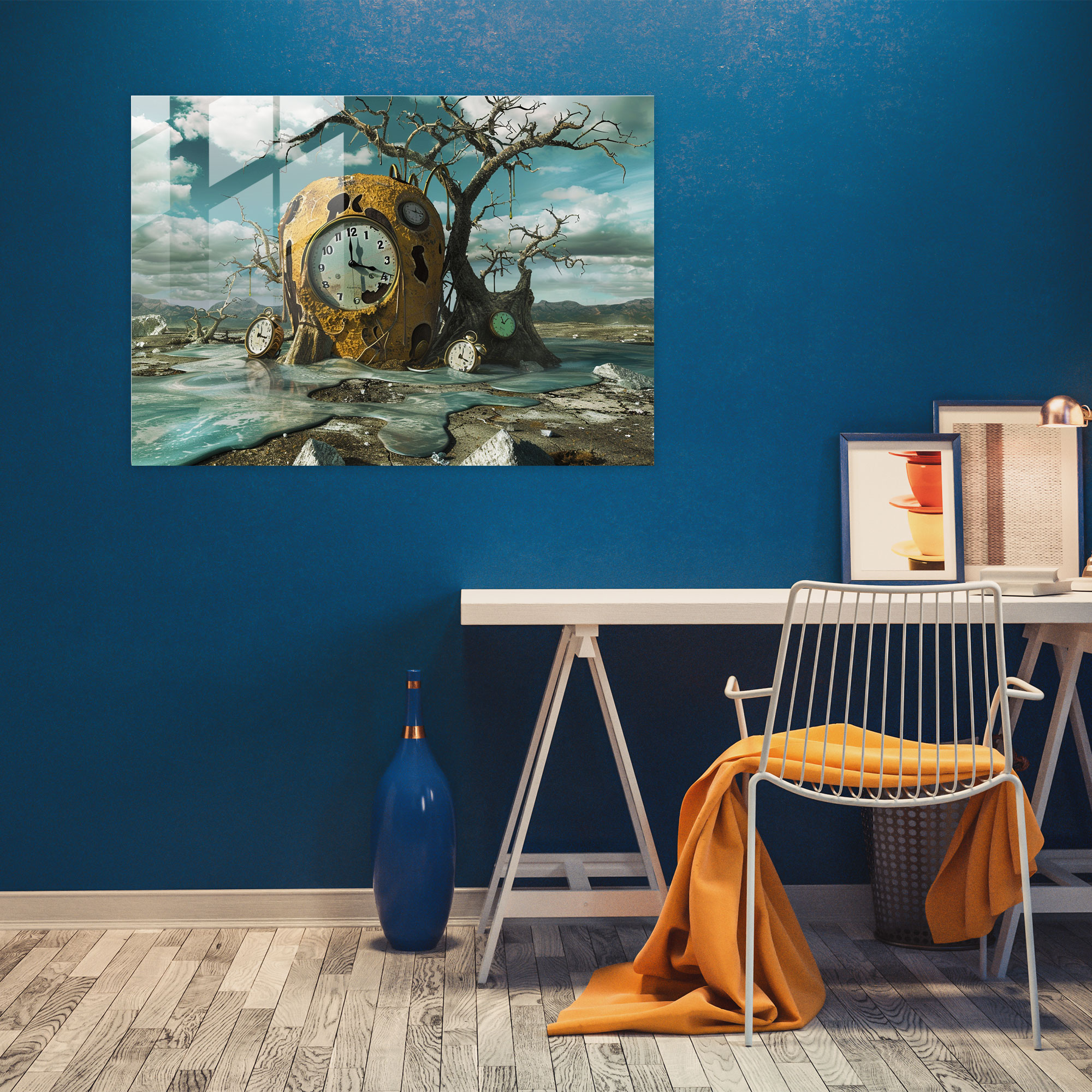 Salvador Dali Glass Print - Salvador Dali, Glass Print, Home Decoration, Glass Wall Art