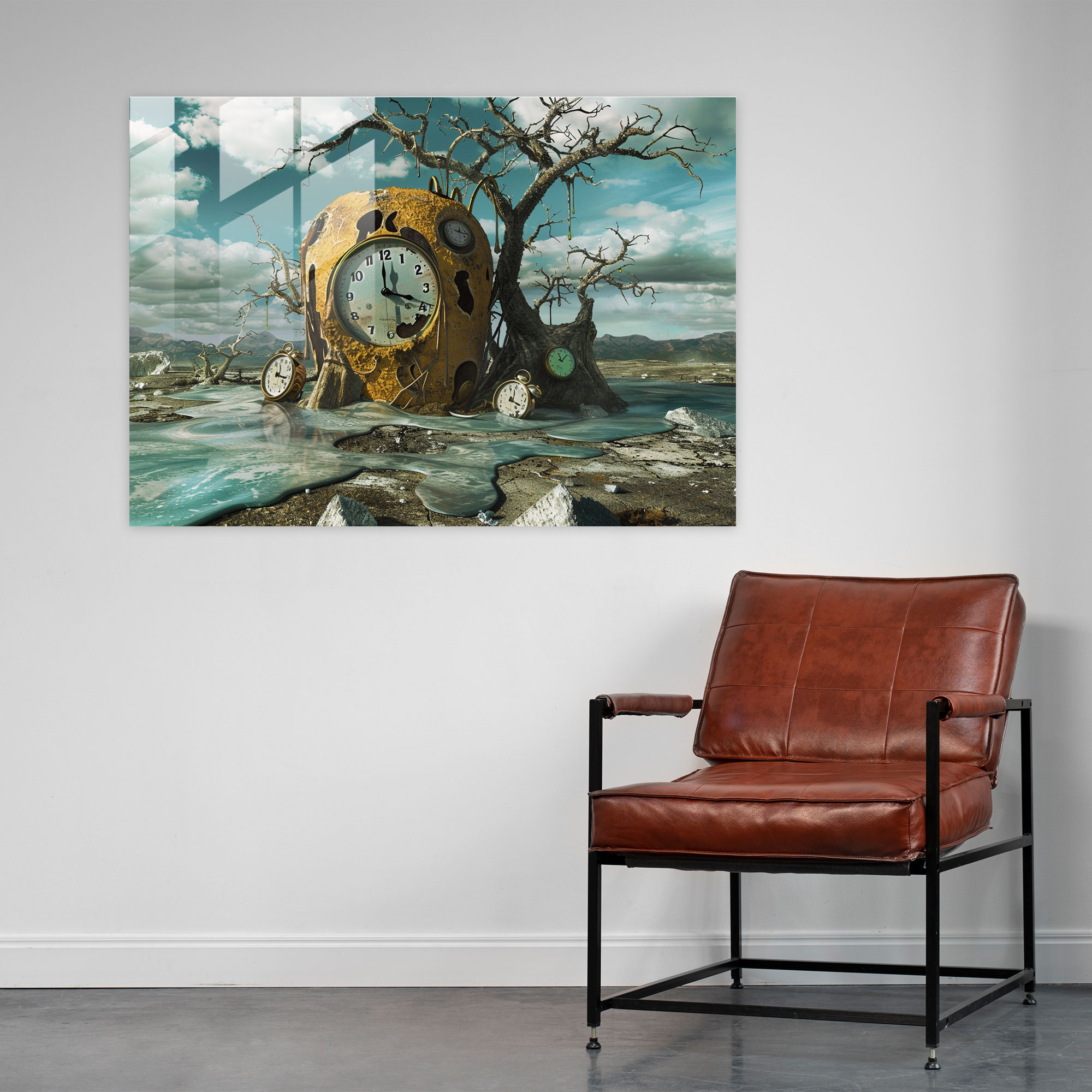 Salvador Dali Glass Print - Salvador Dali, Glass Print, Home Decoration, Glass Wall Art