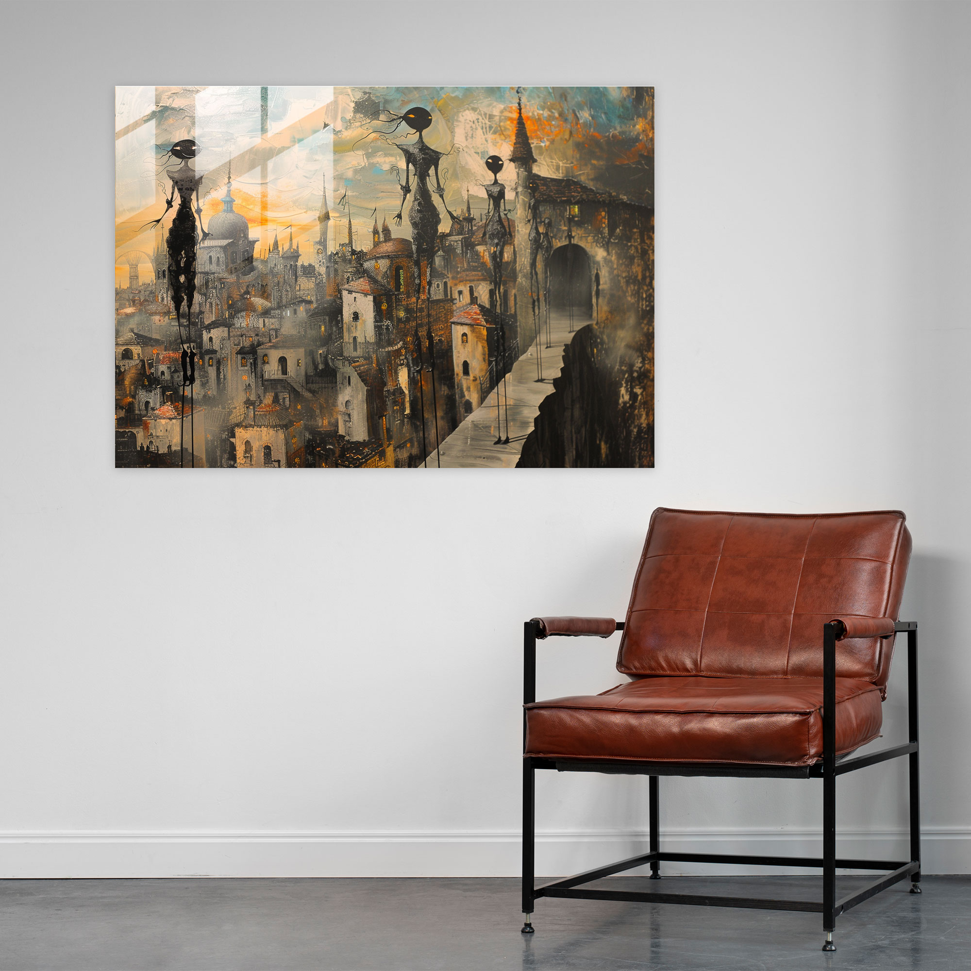 Salvador Dali Glass Art - Salvador Dali, Home Decoration, Salvador Dali, Glass Print