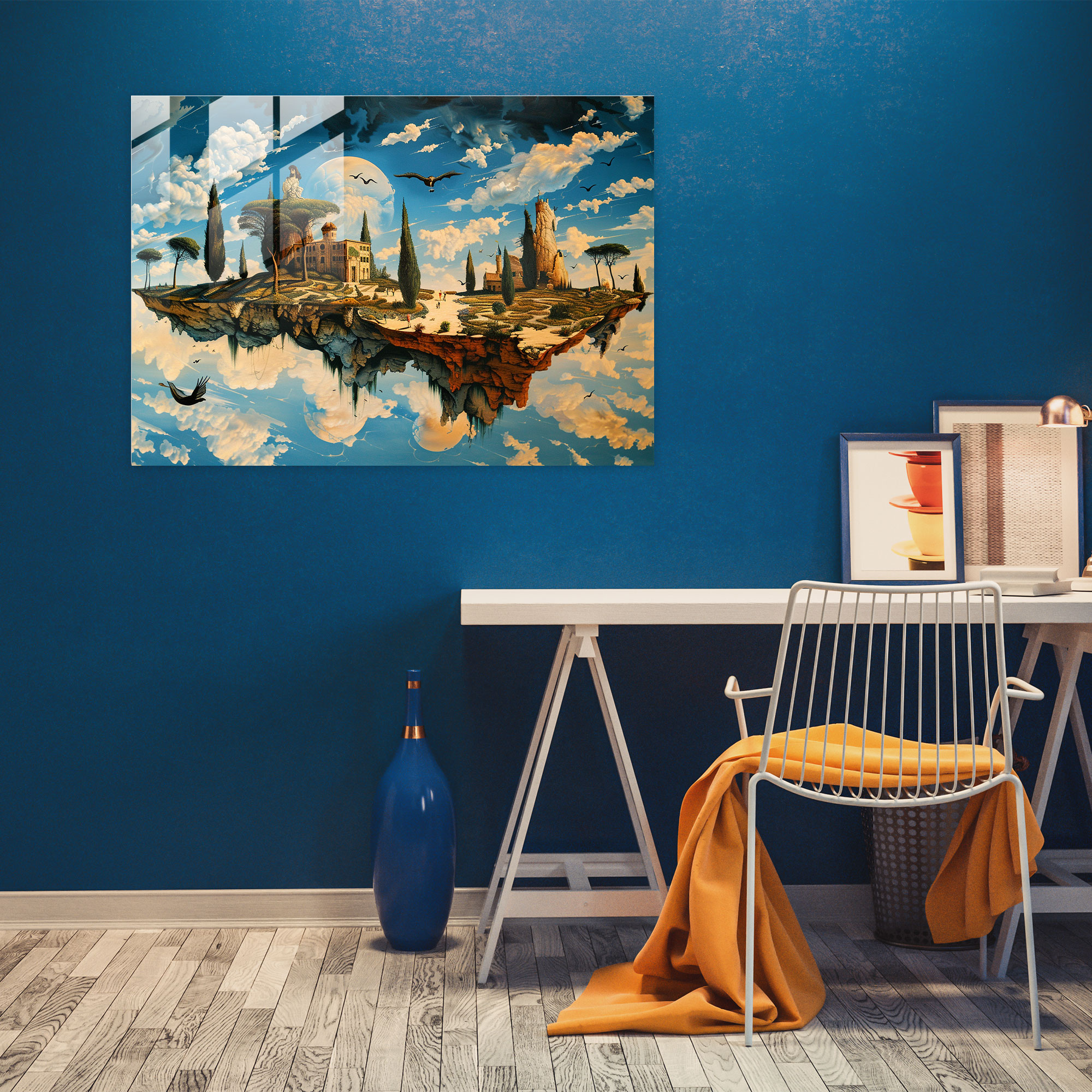 Salvador Dali Glass Print - Salvador Dali, Glass Print, Modern Art, Home Decoration