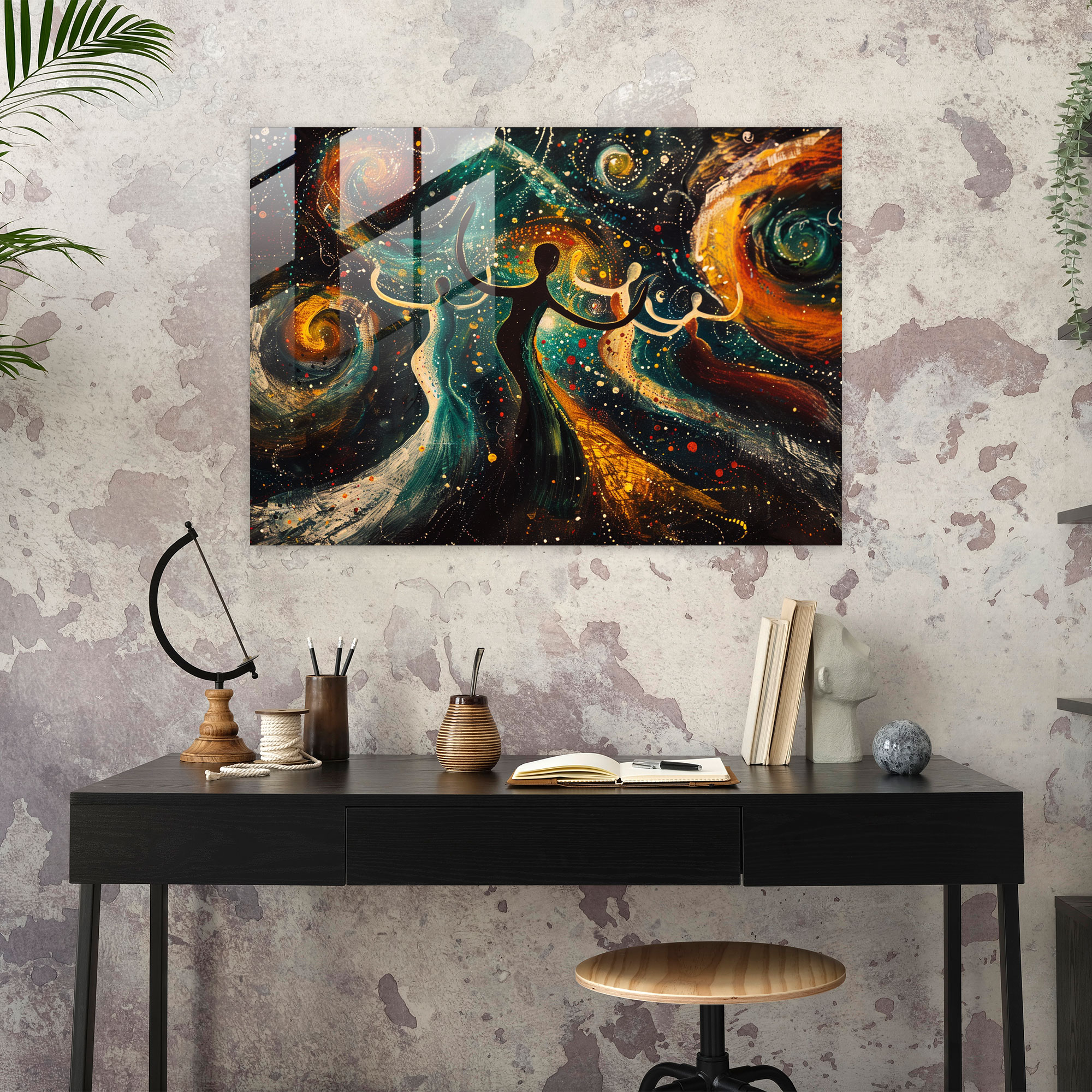Salvador Dali Glass Wall Art - Salvador Dali, Glass Art, Salvador Dali, Home Decoration