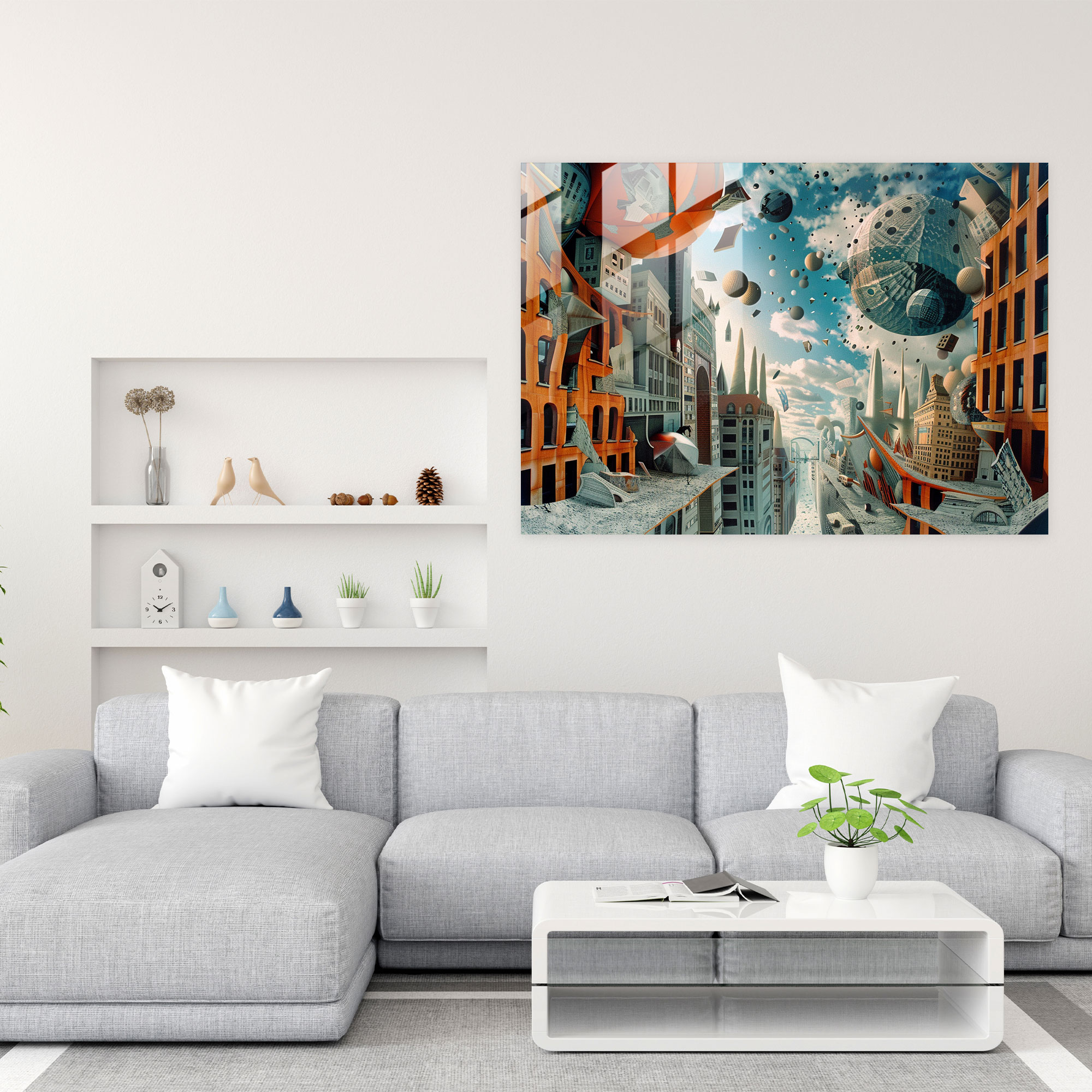 Salvador Dali Home Decoration - Salvador Dali, Glass Print, Home Decoration, Modern Art