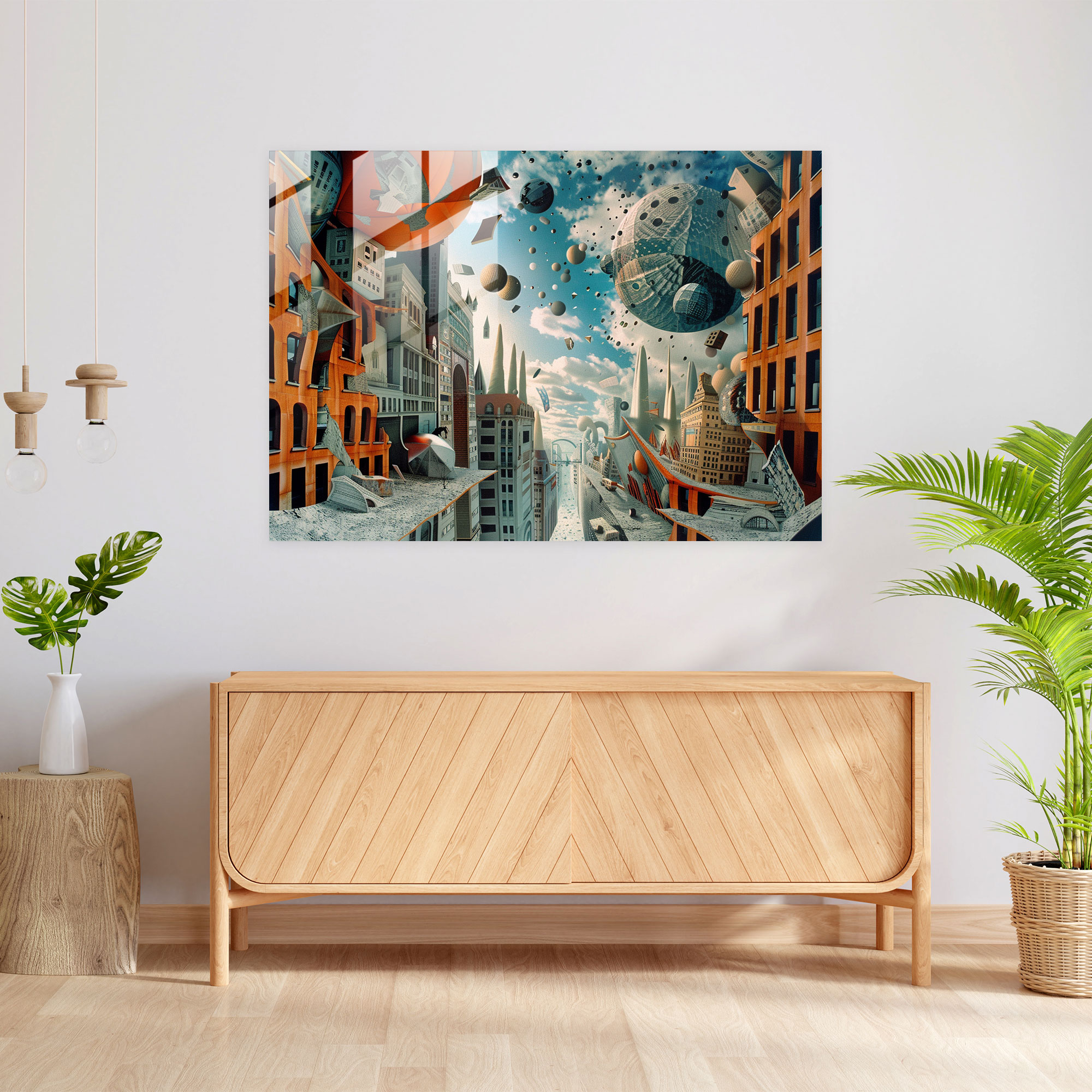 Salvador Dali Home Decoration - Salvador Dali, Glass Print, Home Decoration, Modern Art