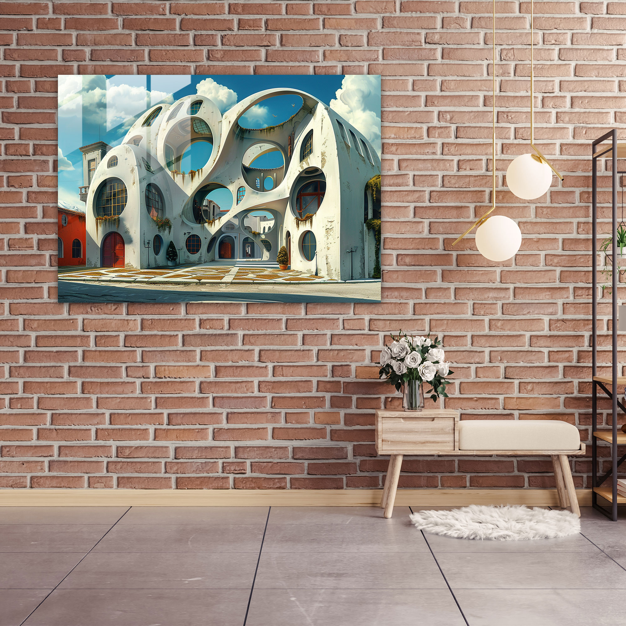 Impossible Geometry Glass Art - Salvador Dali, Impossible Geometry, Salvador Dali, Wall Decoration