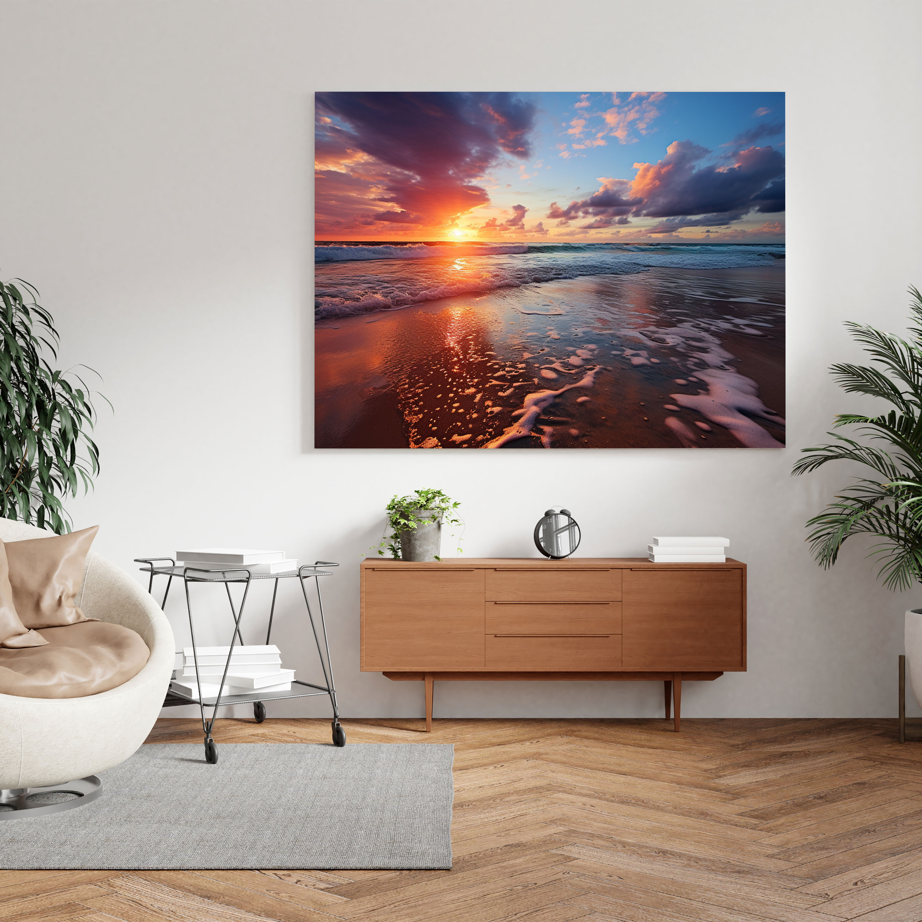 Seascape Wall Art - Seascape, Wall Art, Serene, Canvas Print