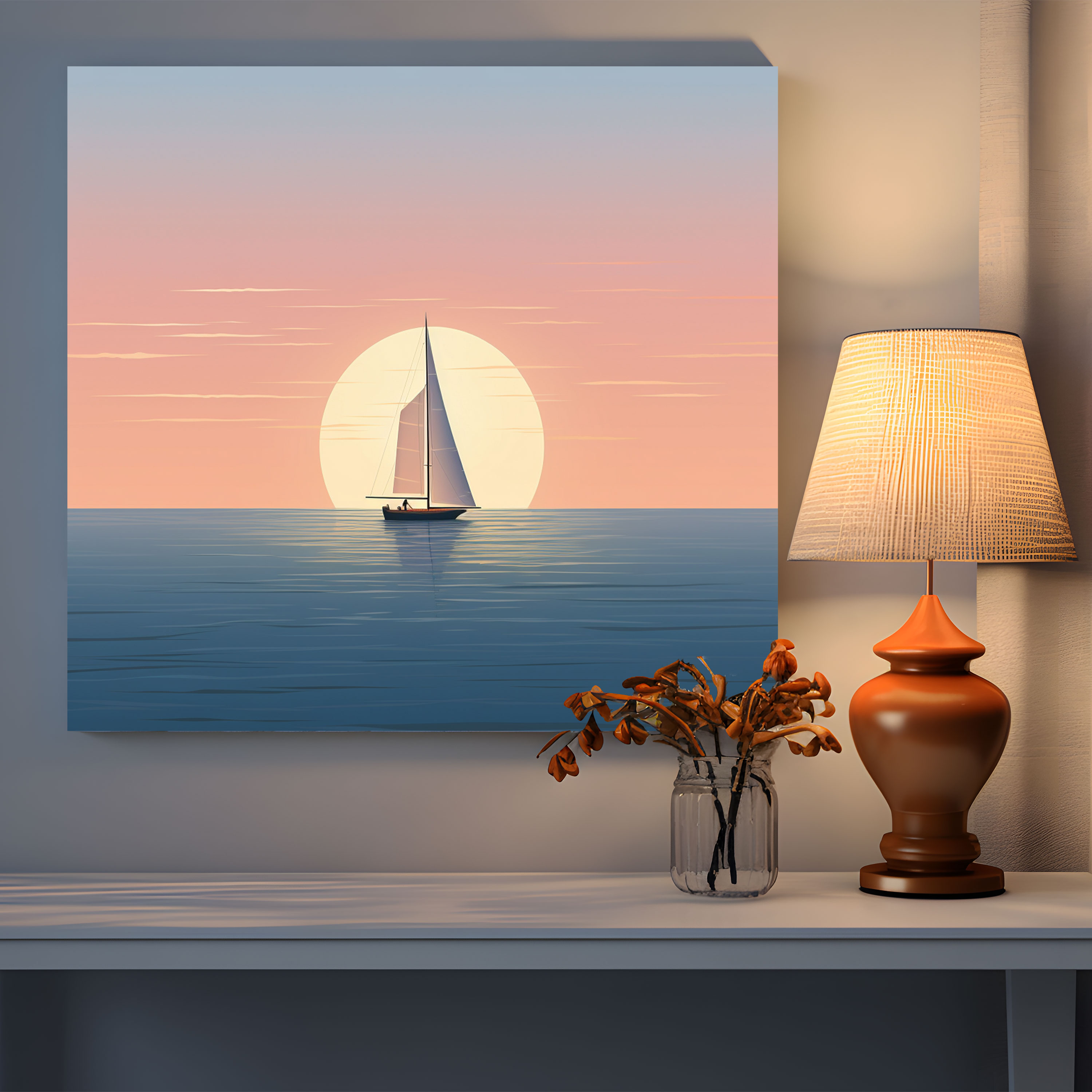 Seascape Wall Decoration - Seascape, Wall Art, Canvas Wall Art, Wall Decoration