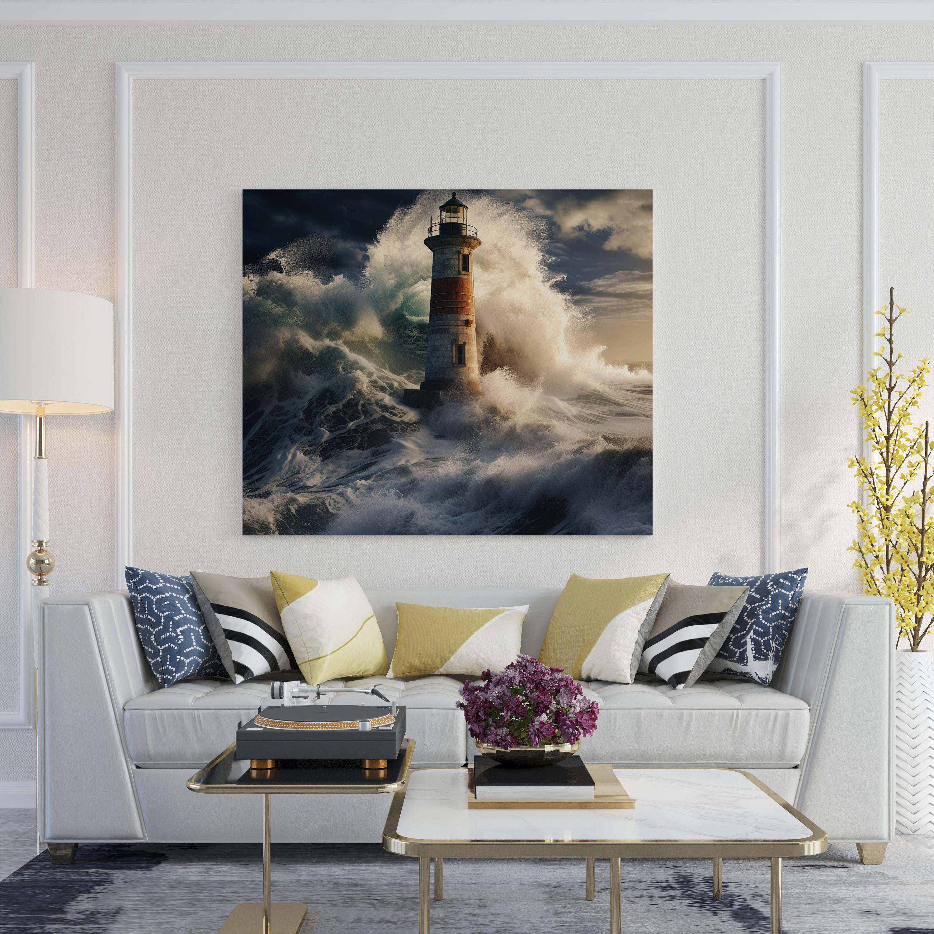 Seascape Canvas Print - Seascape, Wall Decoration, Seascape, Photograph