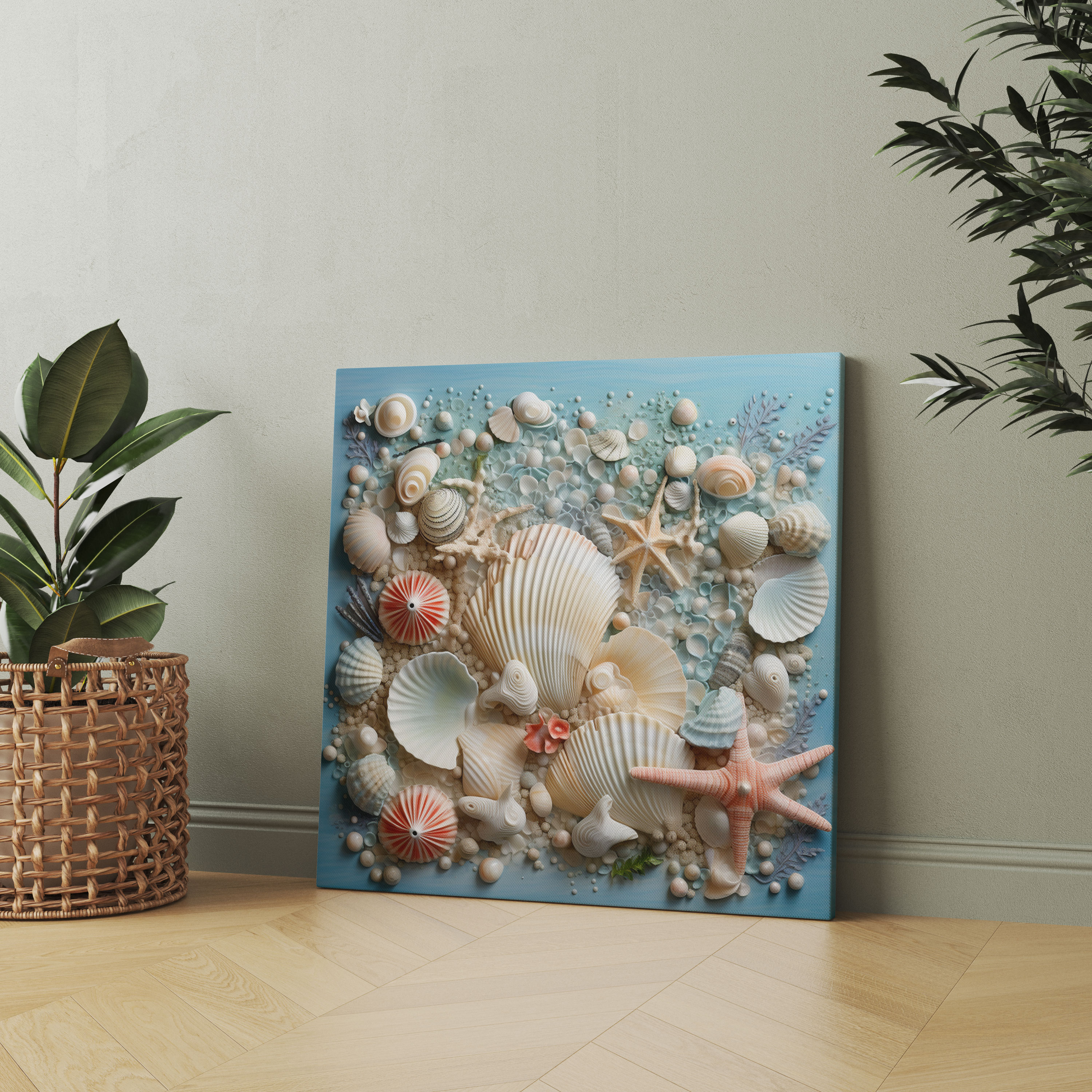Seascape Canvas Print - Seascape, Wall Decoration, Home Decoration, Coastal Charm