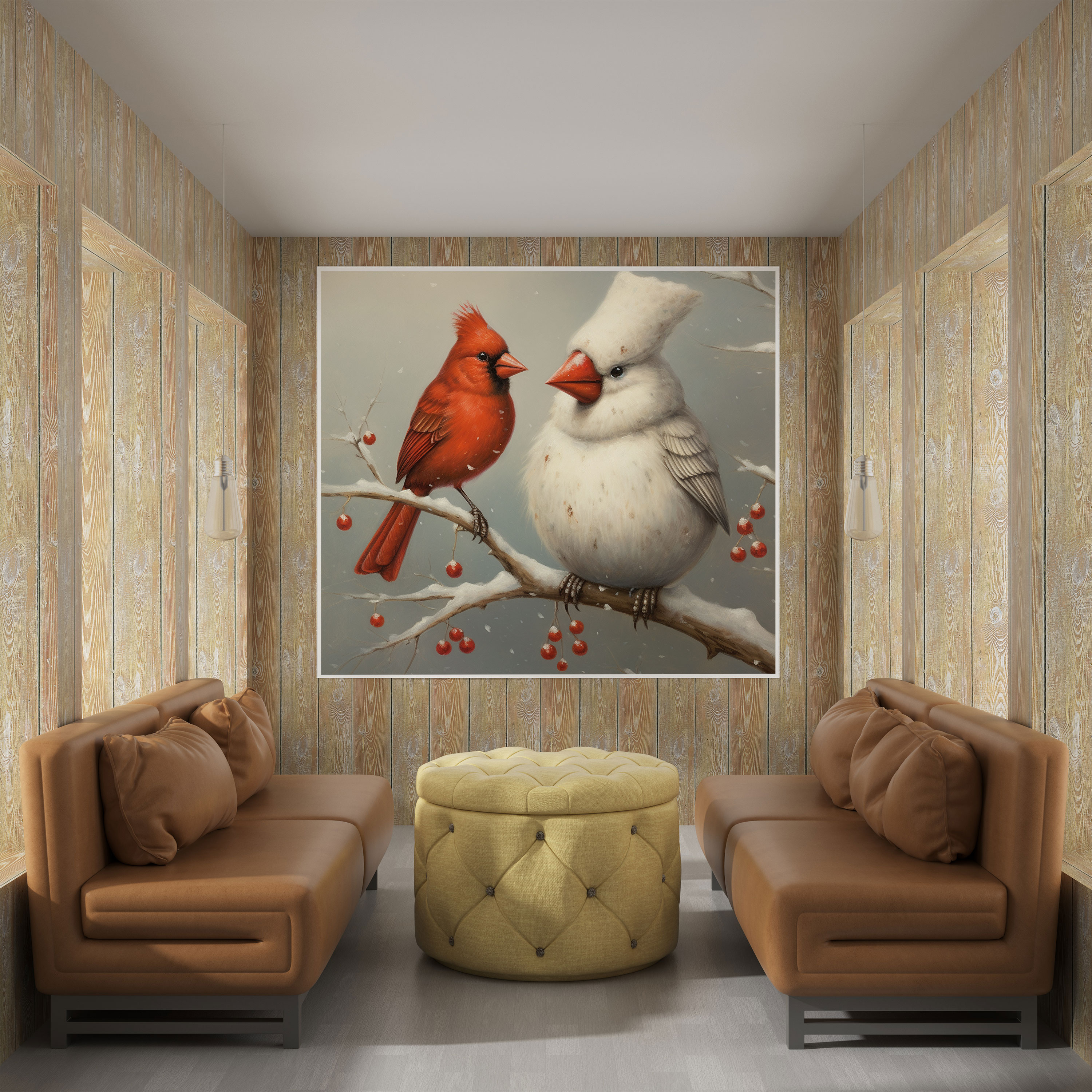 Snowman Companion Wall Decoration - Snowman, Home Decoration, Wall Decoration, Wall Art
