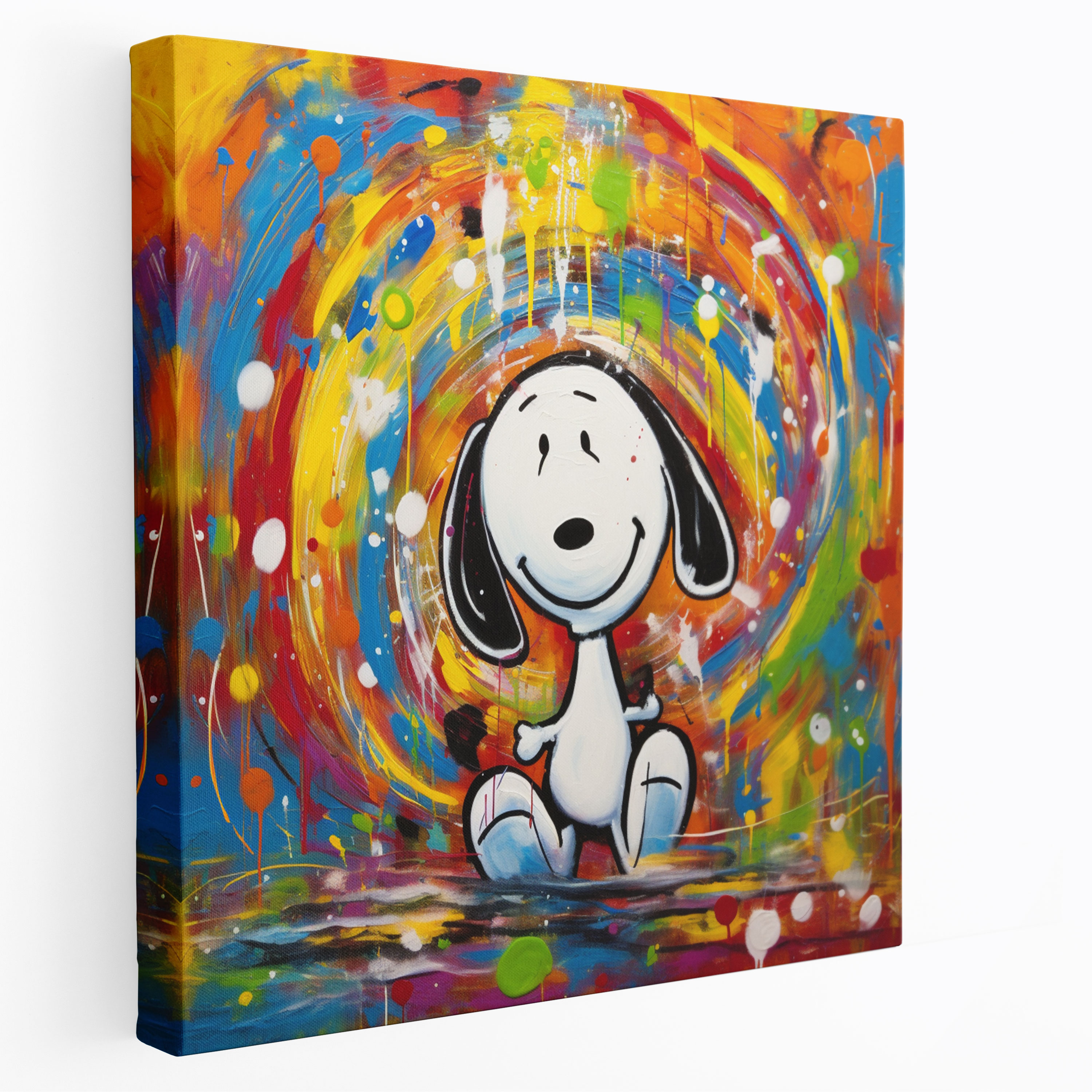 Snoopy Canvas Print - Snoopy, Captivating, Canvas, Vibrant Colors