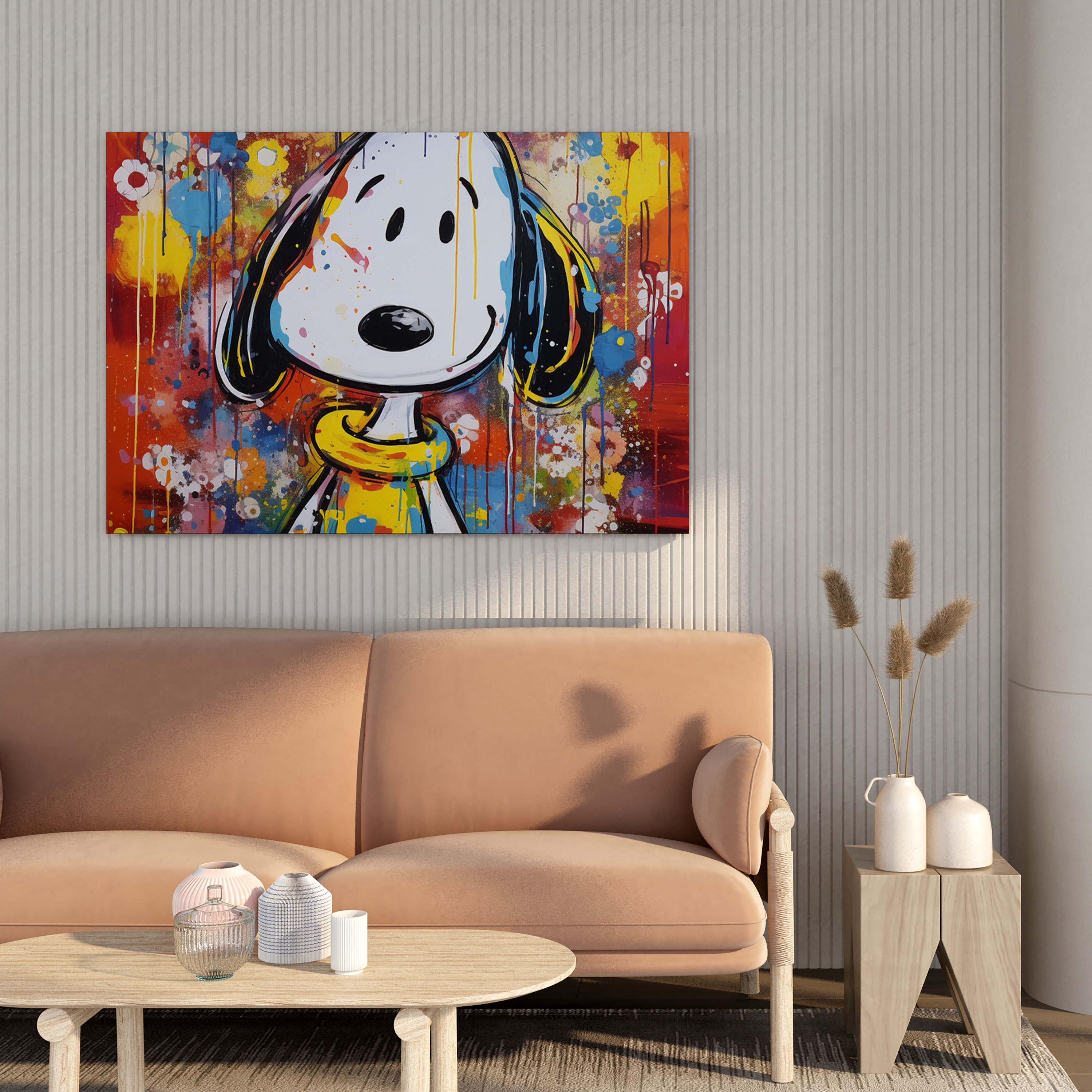 Snoopy Wall Art - Expressive Snoopy Canvas Print - Snoopy, Canvas Print, Canvas Wall Art, Expressive