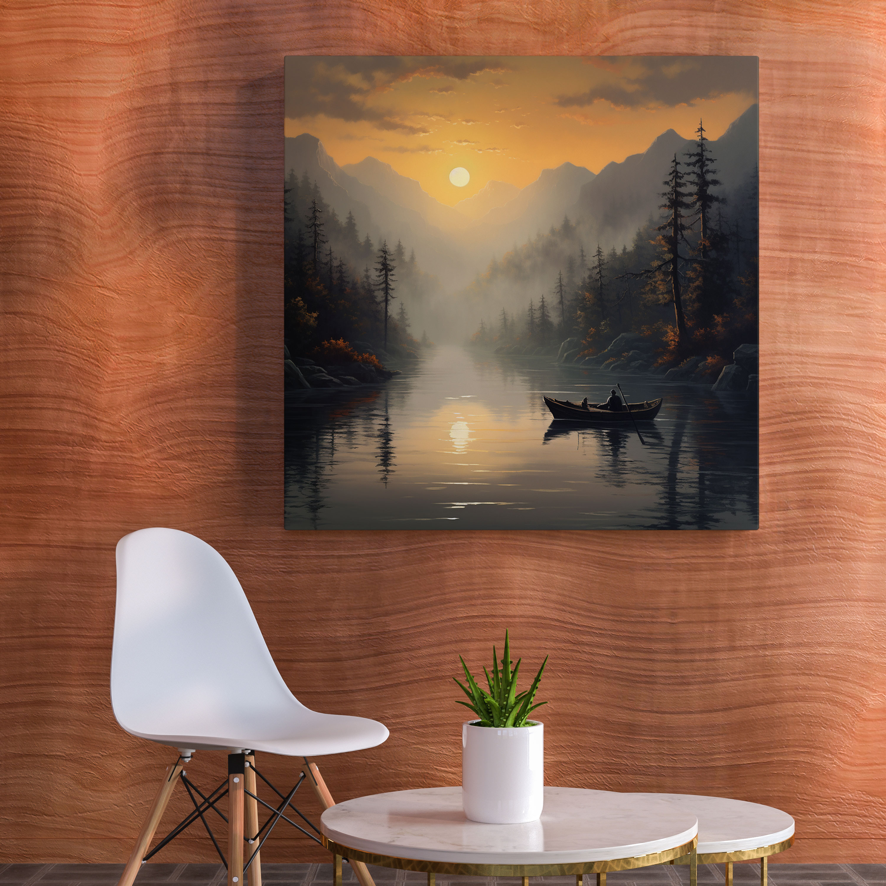 Sunrise Serenity Wall Art - Sunrise, Wall Decoration, Sunrise, Wall Art