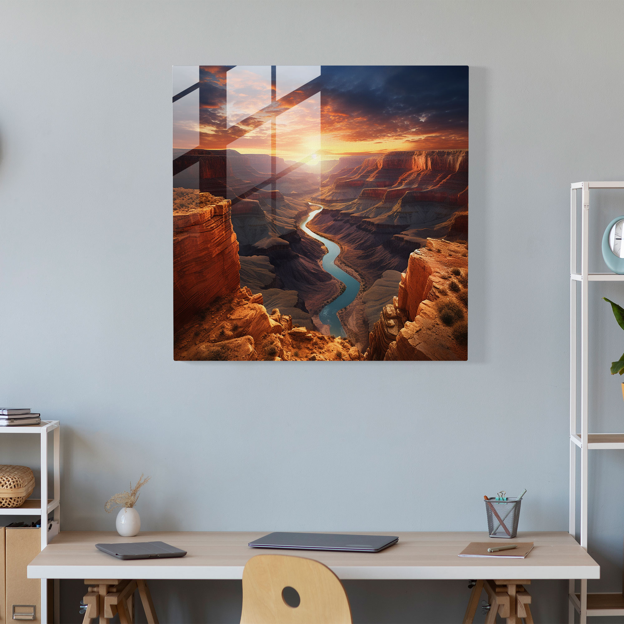 Southwest Majesty - Glass Print - Southwest, Glass Wall Art, Glass Art, Home Decoration