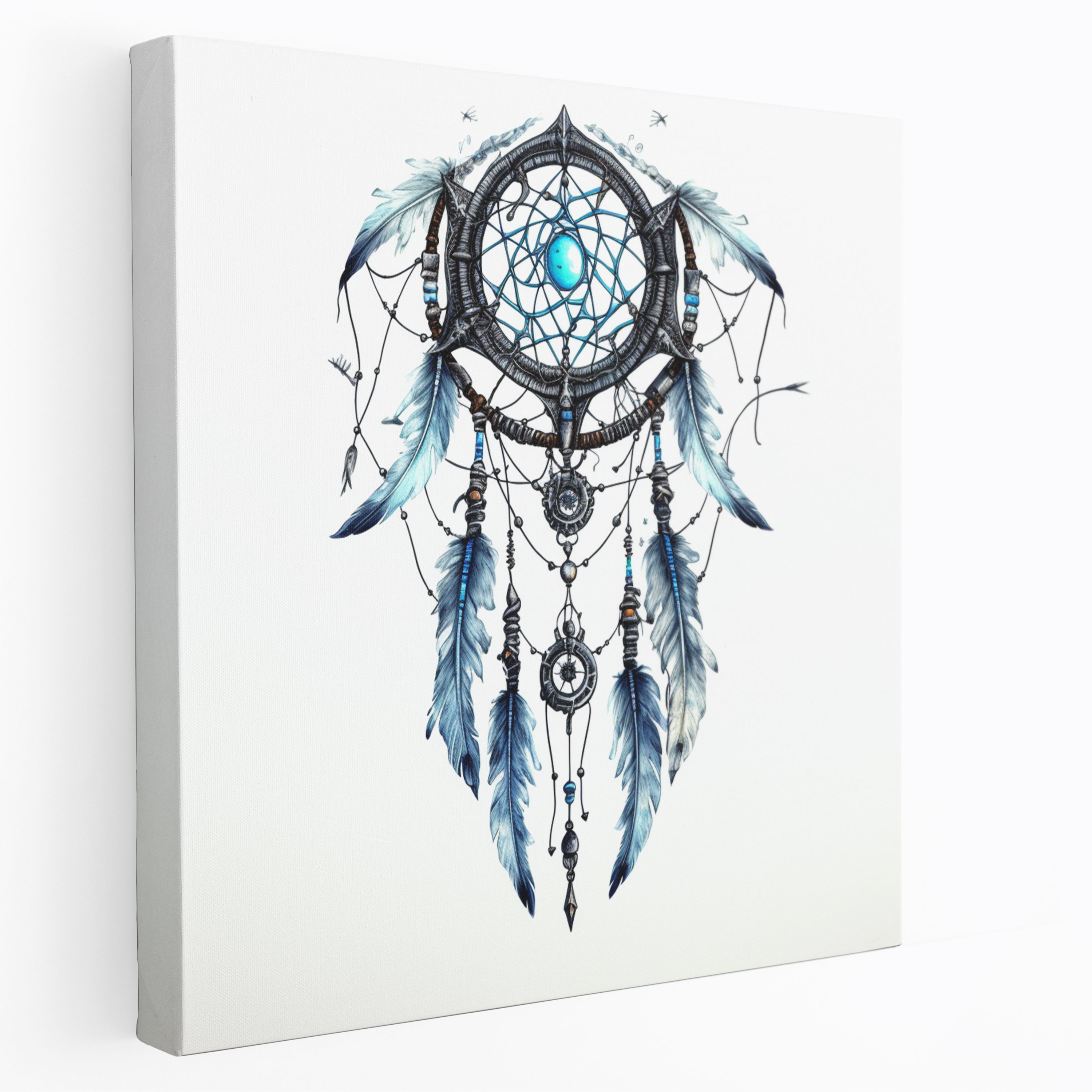 Southwest Wall Art - Hand-Drawn Dreamcatcher - Southwest, Wall Decoration, Home Decoration, Southwest