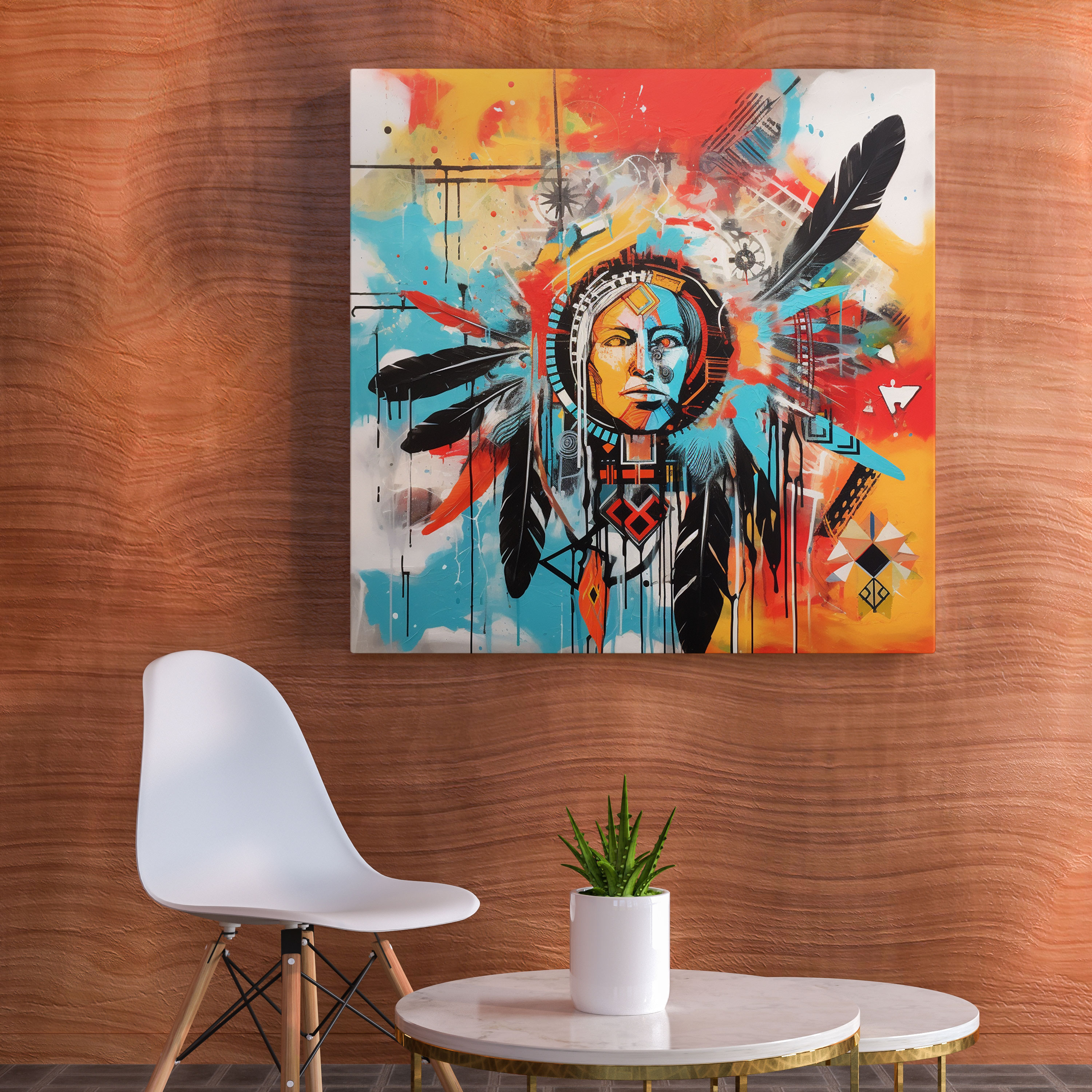 Southwest Symbols Canvas Print - Southwest, Canvas Wall Art, Canvas Print, Wall Art