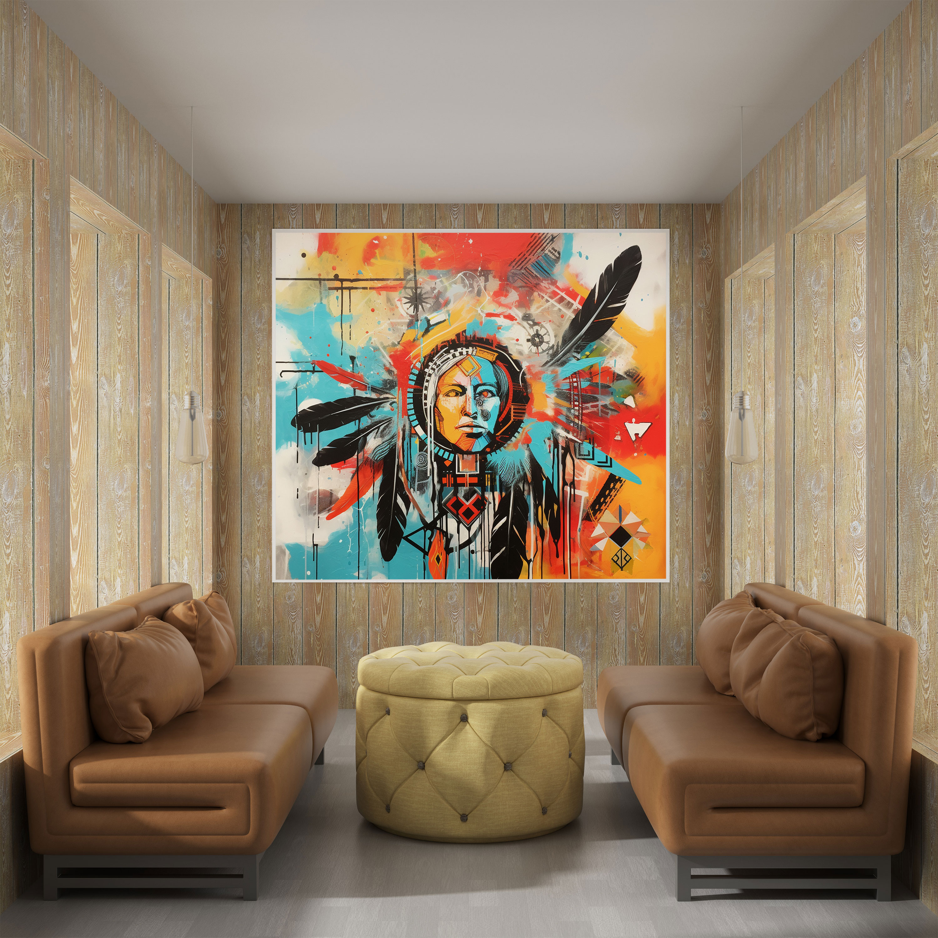 Southwest Symbols Canvas Print - Southwest, Canvas Wall Art, Canvas Print, Wall Art