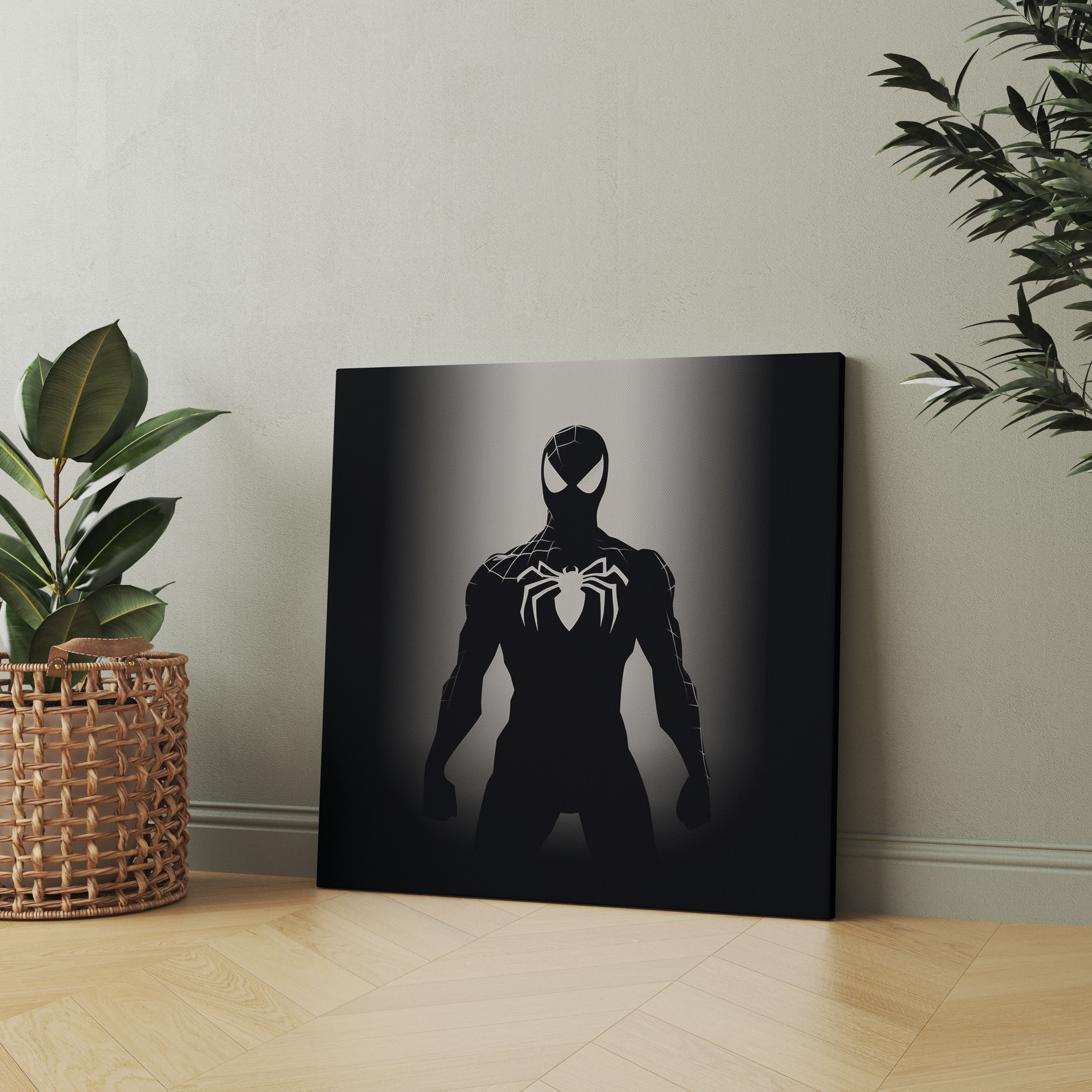 Spiderman Canvas Print - Minimalist Wall Art - Spiderman, Home Decoration, Power, Canvas