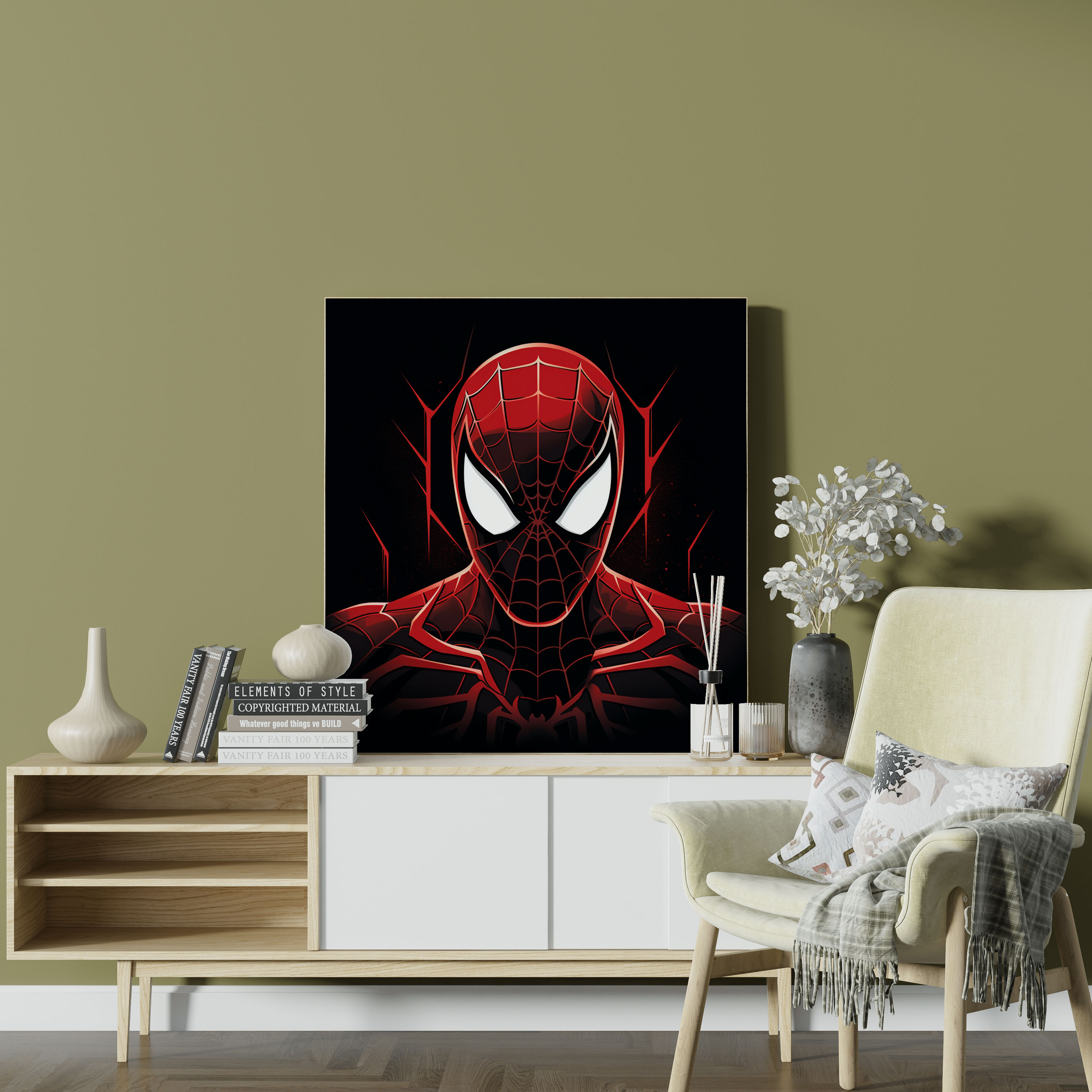 Spiderman Wall Decoration - Spiderman, Wall Decoration, Home Decoration, Sophisticated