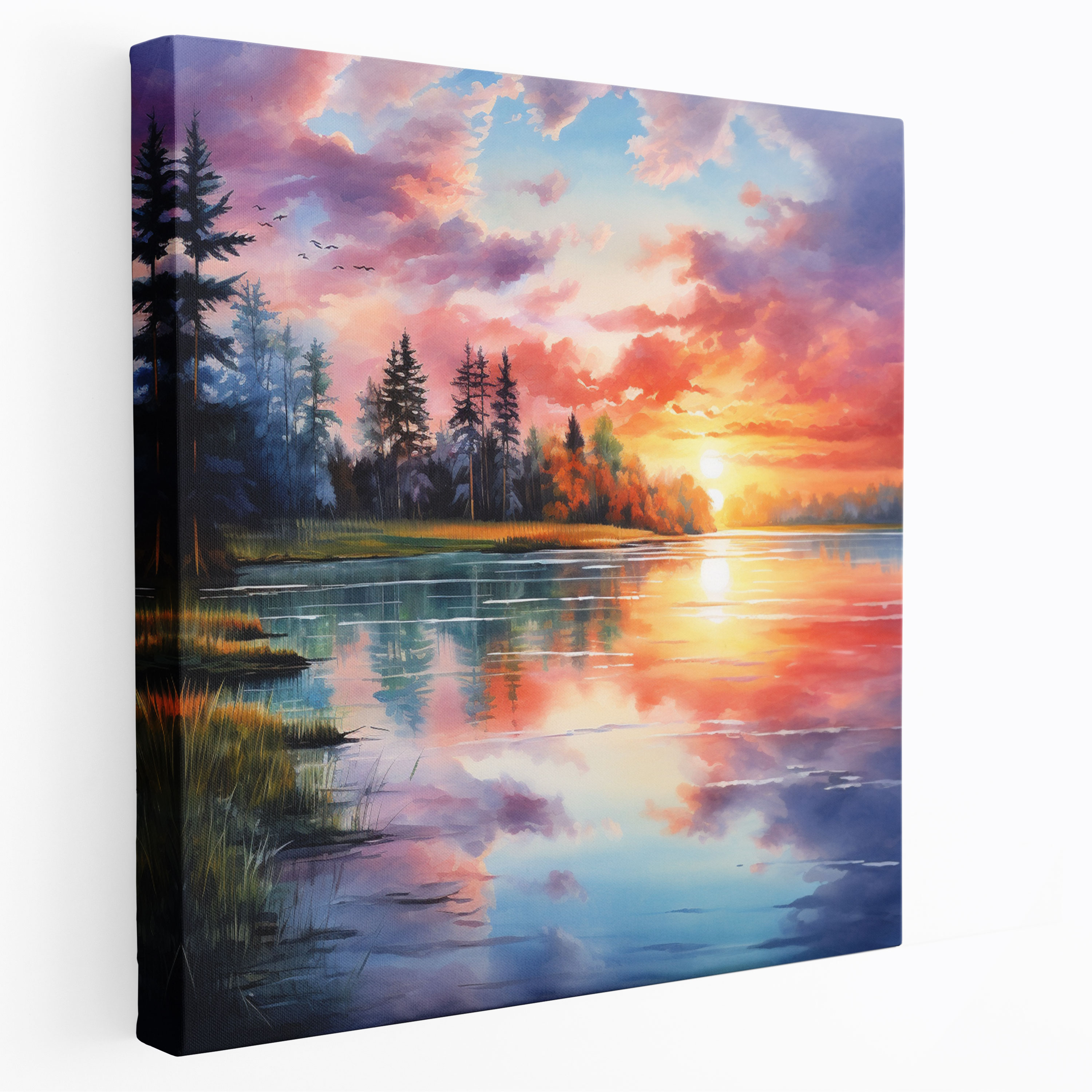 Spiritual Watercolor Canvas Print - Spiritual, Nature, Canvas Print, Home Decoration