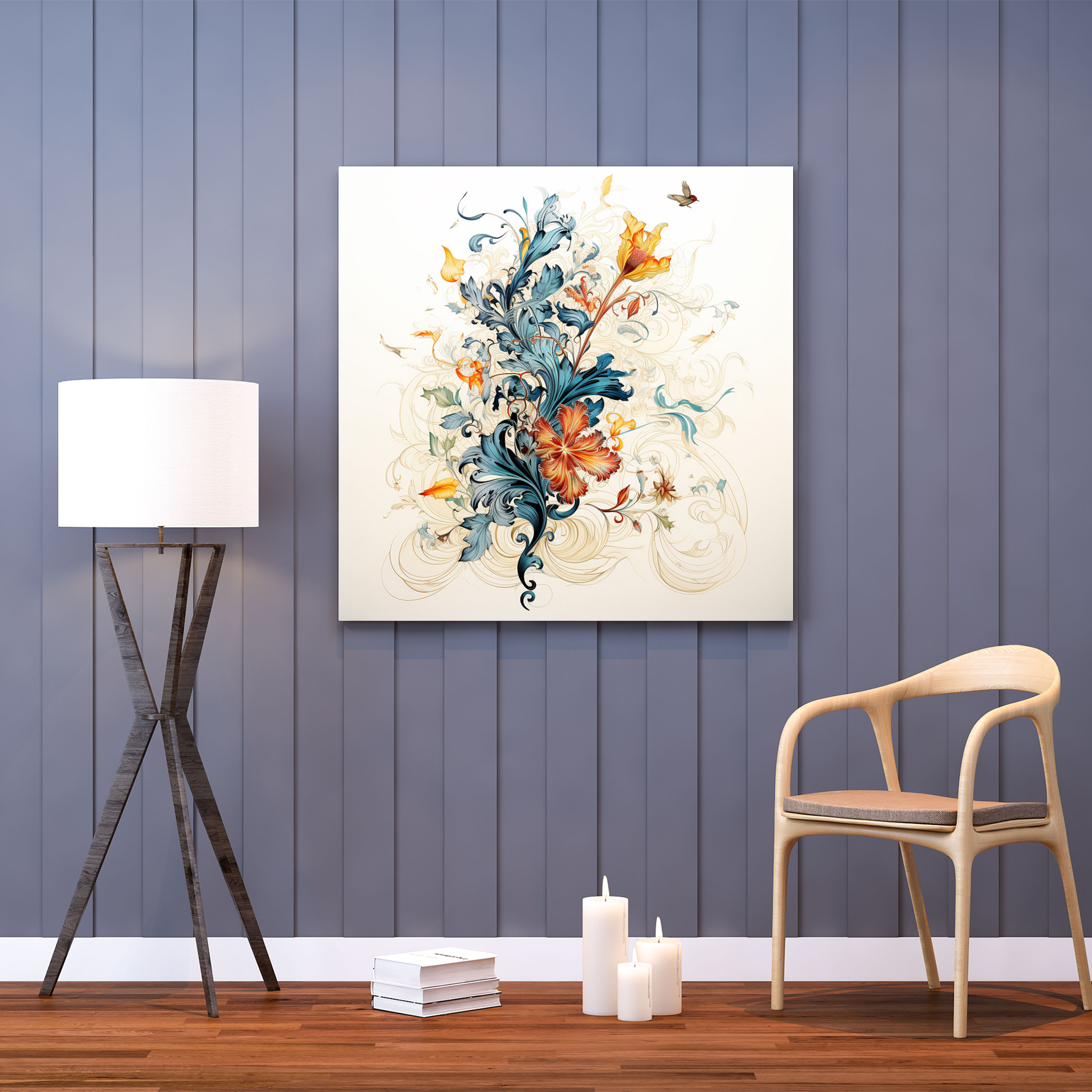 Elegant Spiritual Wall Art - Spiritual, Canvas Wall Art, Word, Serene Ambiance