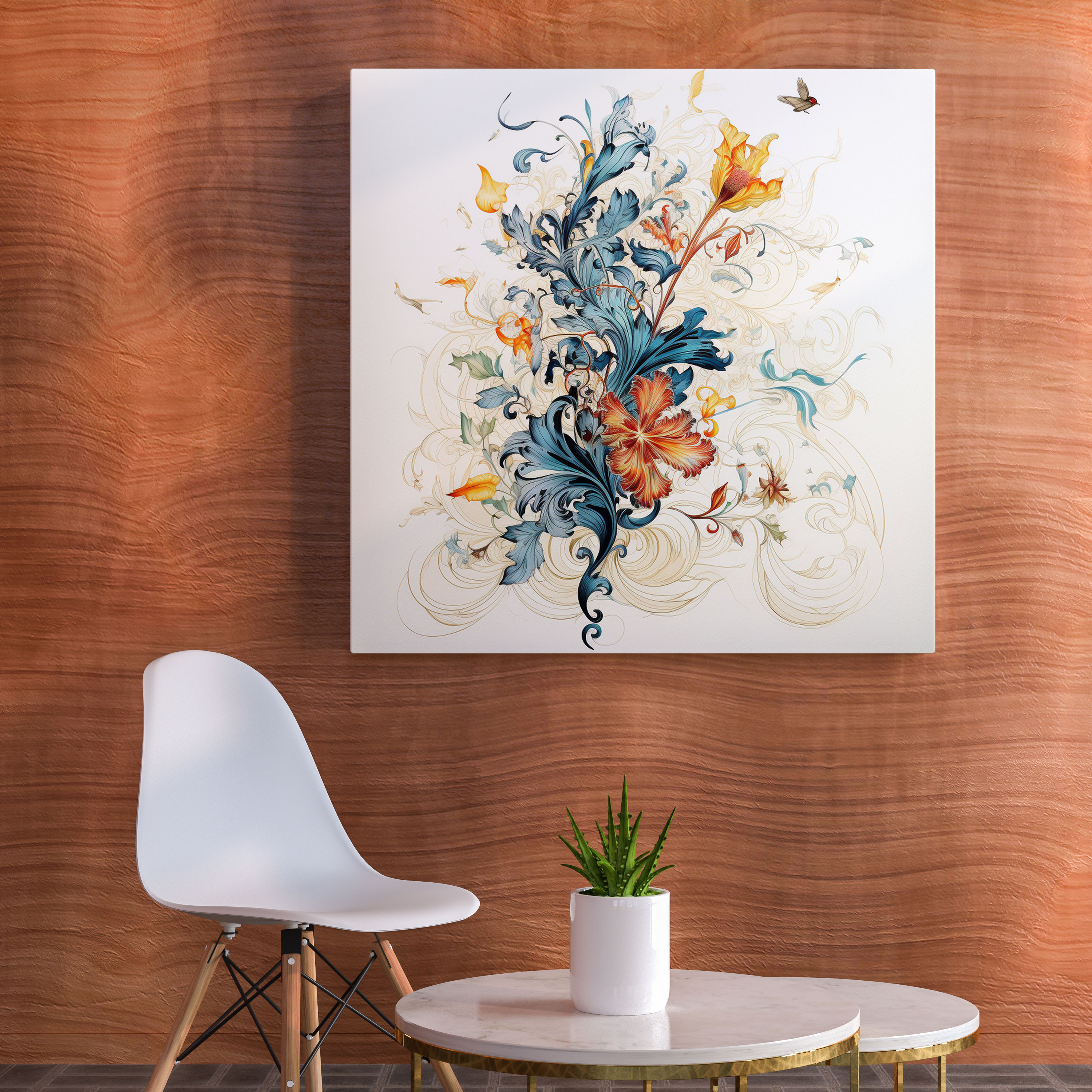 Elegant Spiritual Wall Art - Spiritual, Canvas Wall Art, Word, Serene Ambiance