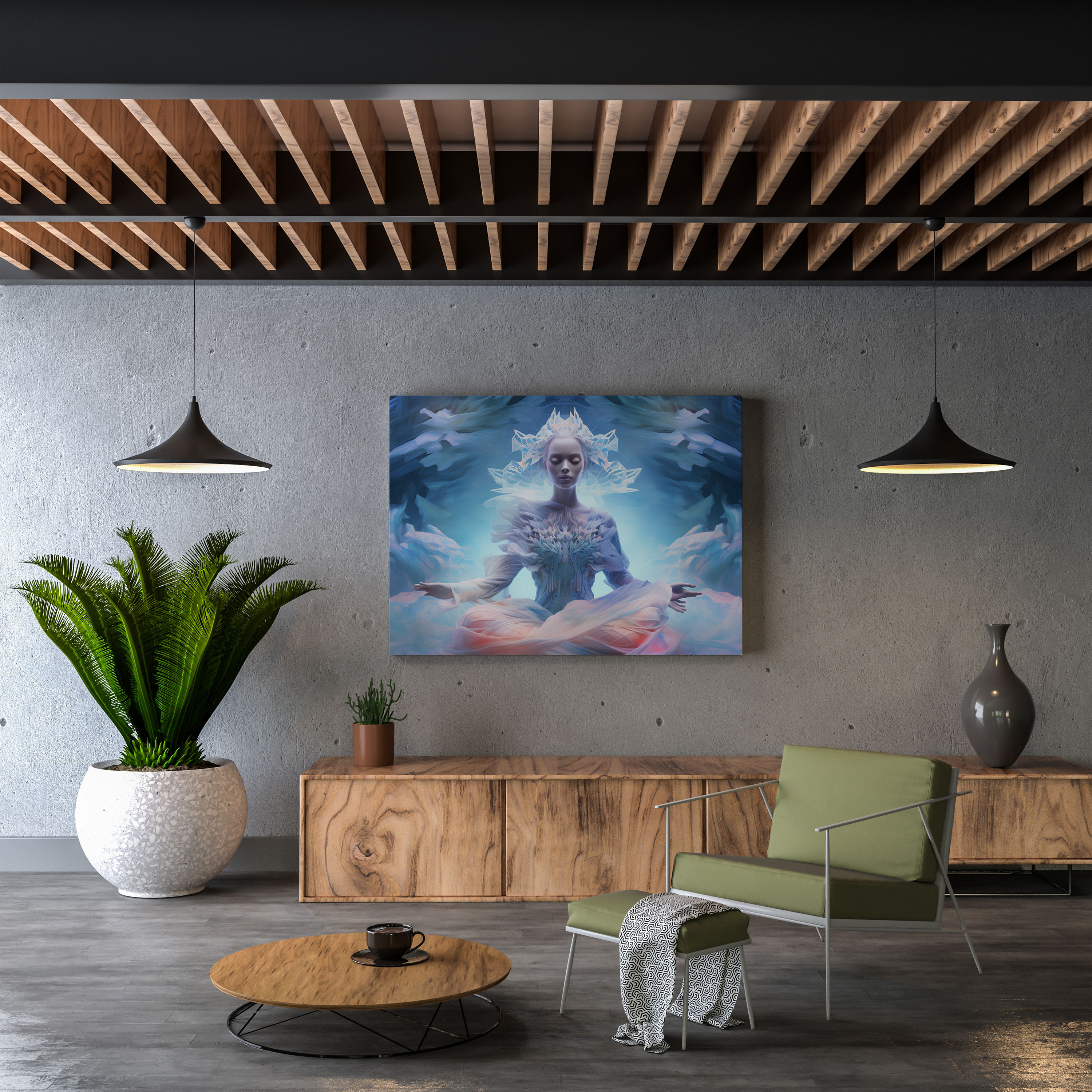 Ethereal Spiritual Wall Art - Spiritual, Home Decoration, Mysticism, Wall Decoration