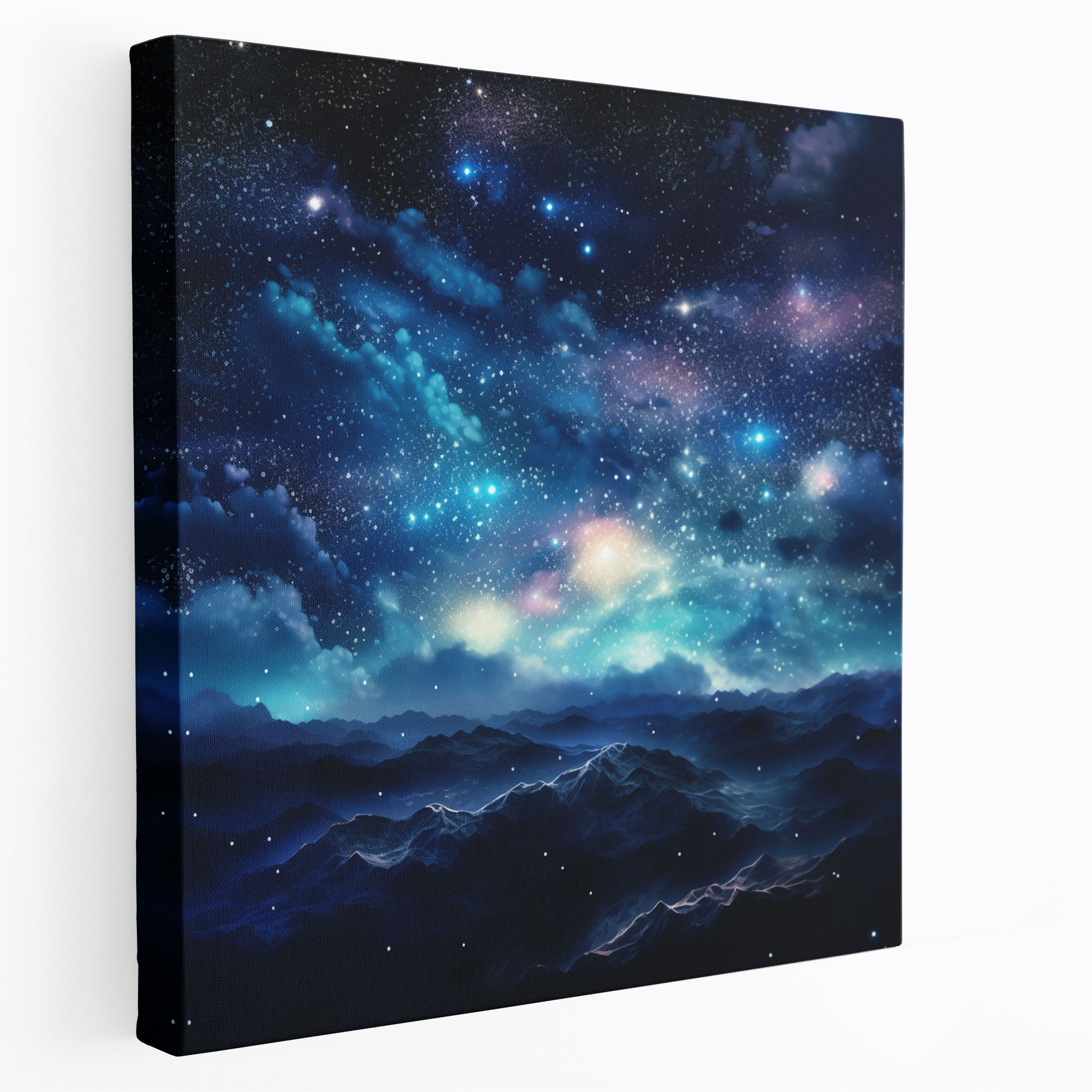 Spiritual Canvas Print - Celestial Night Sky Wall Art - Spiritual, Wall Art, Canvas, Canvas Print