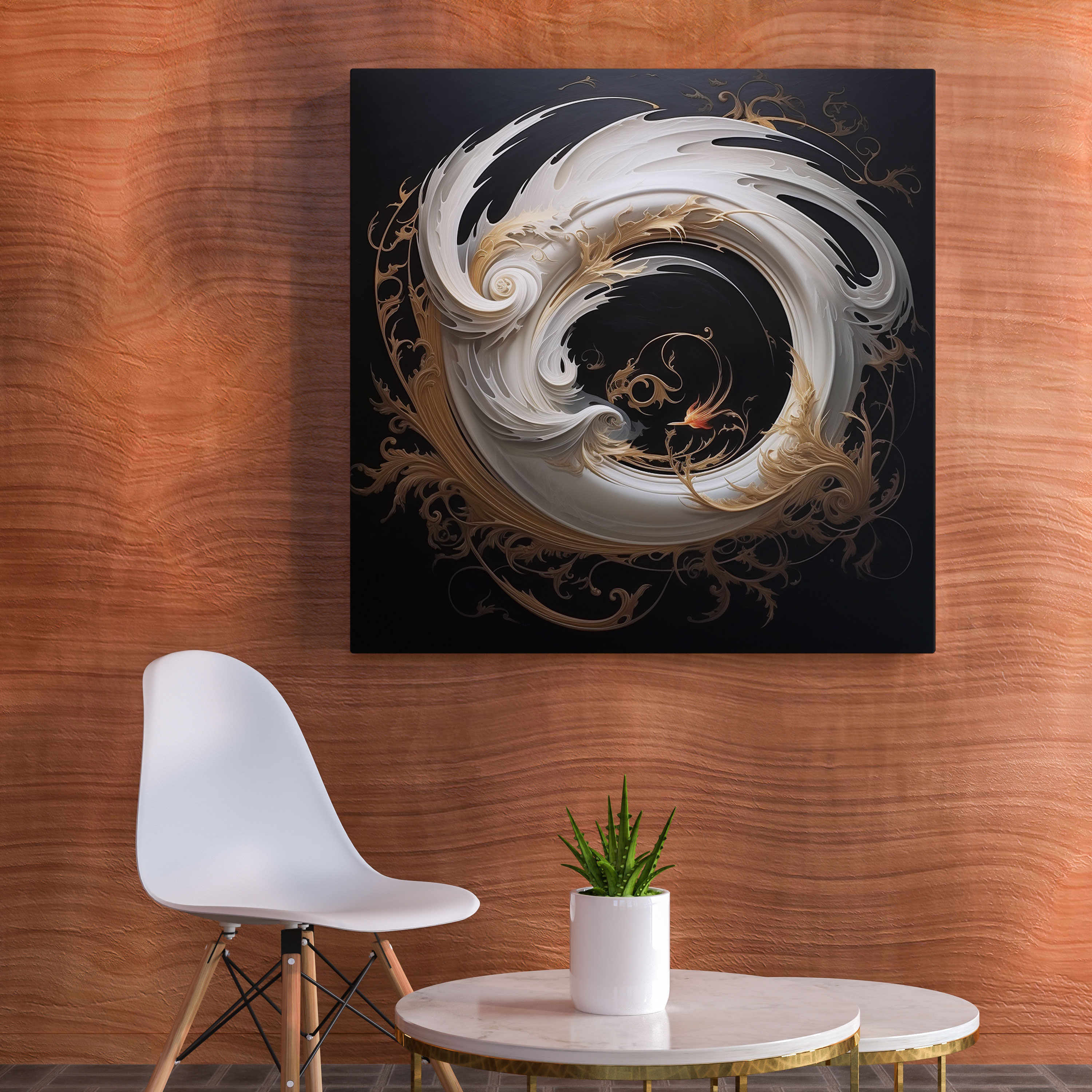 Spiritual Canvas Print - Wisdom Calligraphy Wall Art - Spiritual, Canvas, Spiritual, Canvas Print