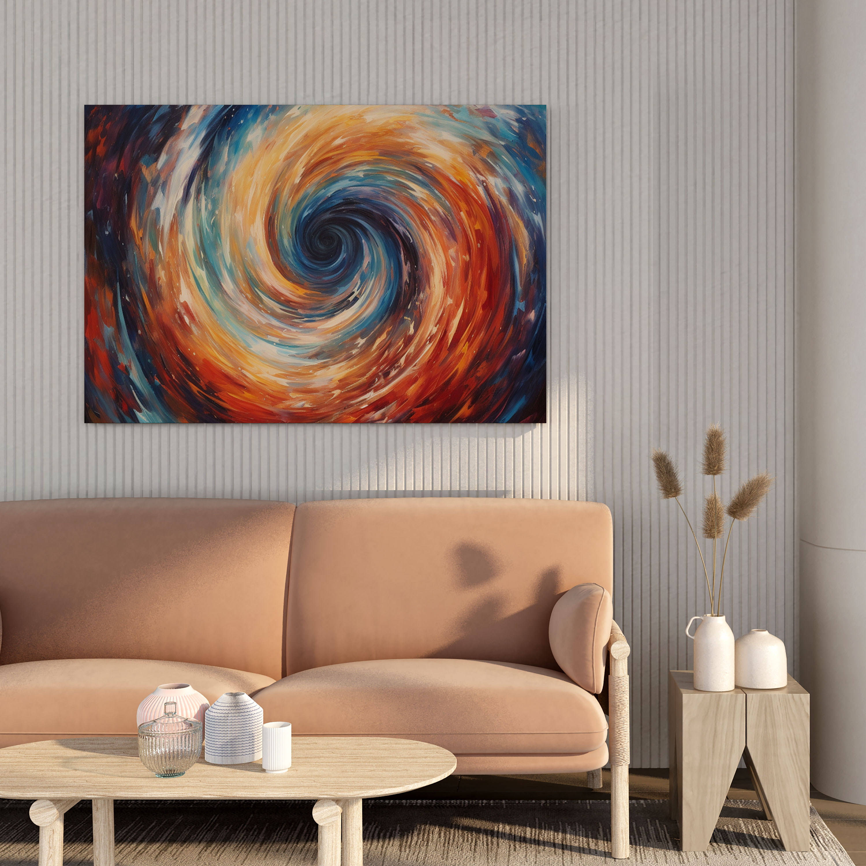 Spiritual Energy Canvas Print - Spiritual, Wall Art, Serene Atmosphere, Home Decoration