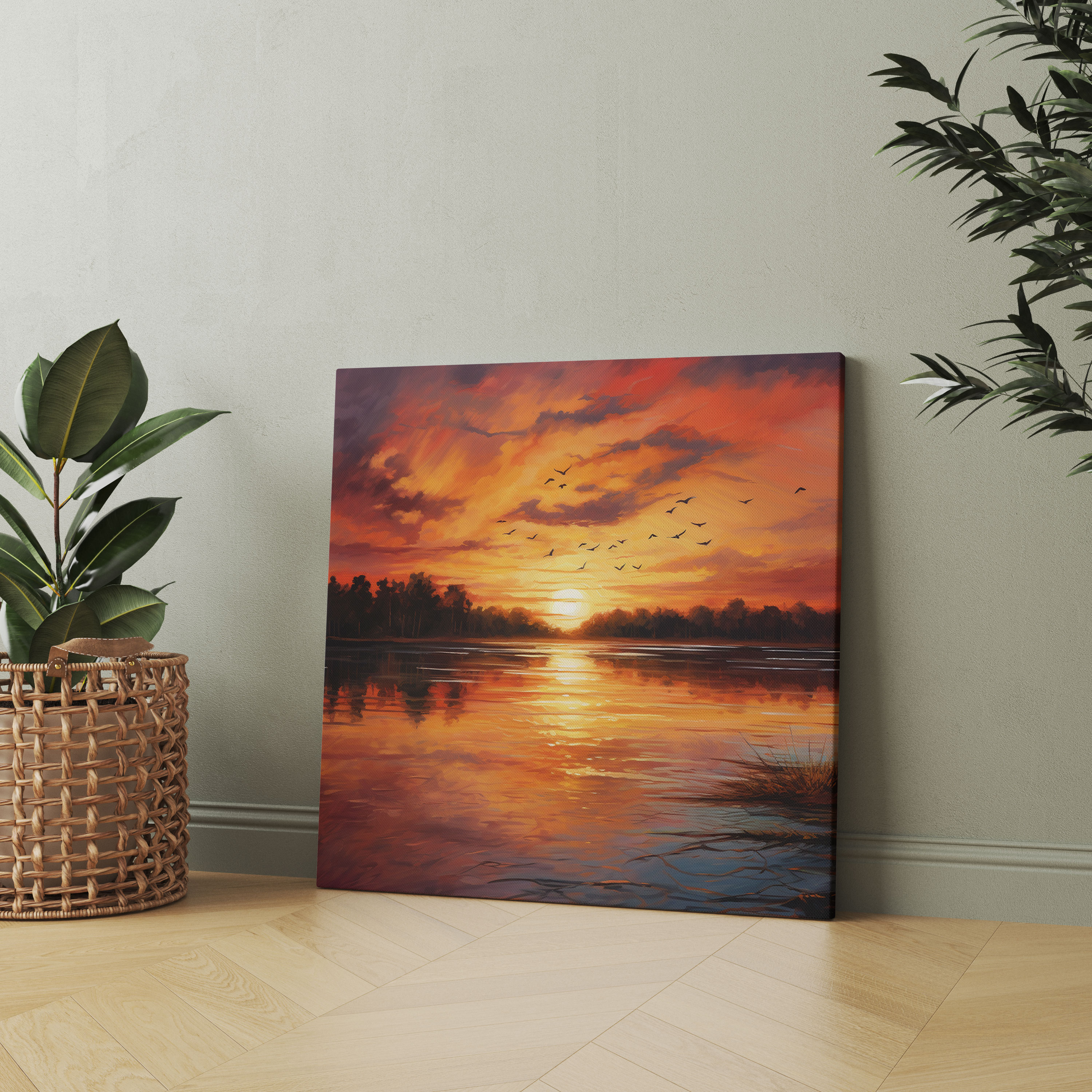 Unity Of Nature Canvas Print - Spiritual, Canvas Wall Art, Serenity, Spiritual