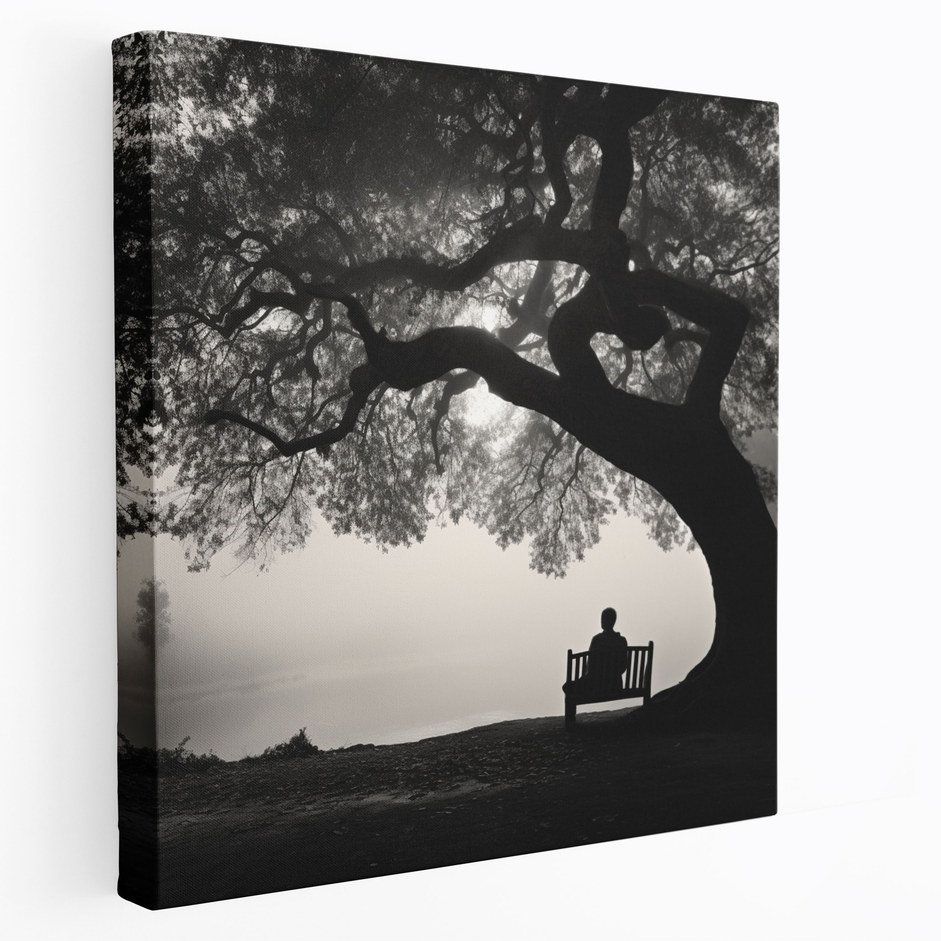 Contemplative Spirit Wall Art - Spiritual, Deep Contemplation, Canvas, Nature And Spirituality