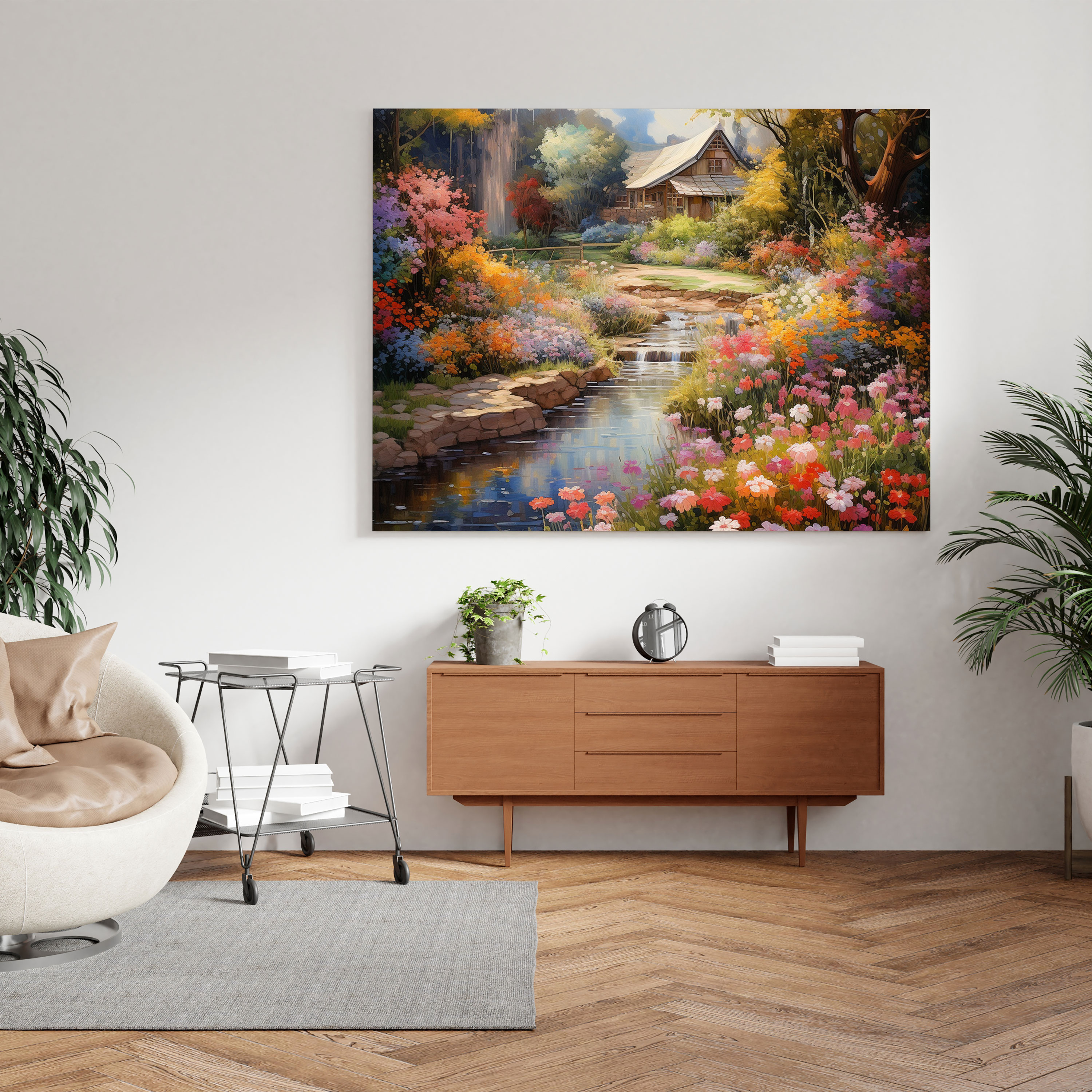 Spiritual Canvas Print - Traditional Oil Painting Wall Decor - Spiritual, Spiritual, Wall Art, Traditional Oil Painting