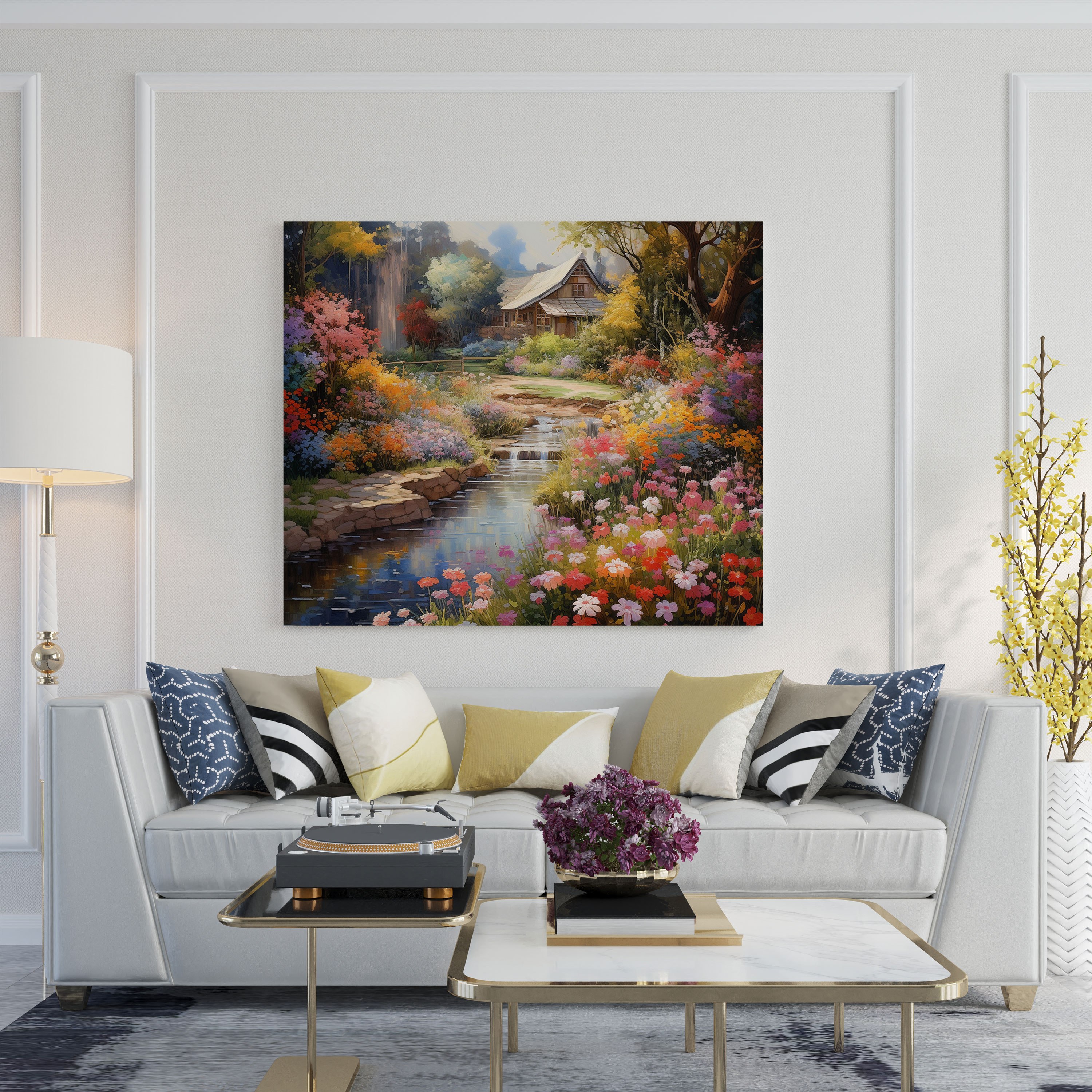 Spiritual Canvas Print - Traditional Oil Painting Wall Decor - Spiritual, Spiritual, Wall Art, Traditional Oil Painting