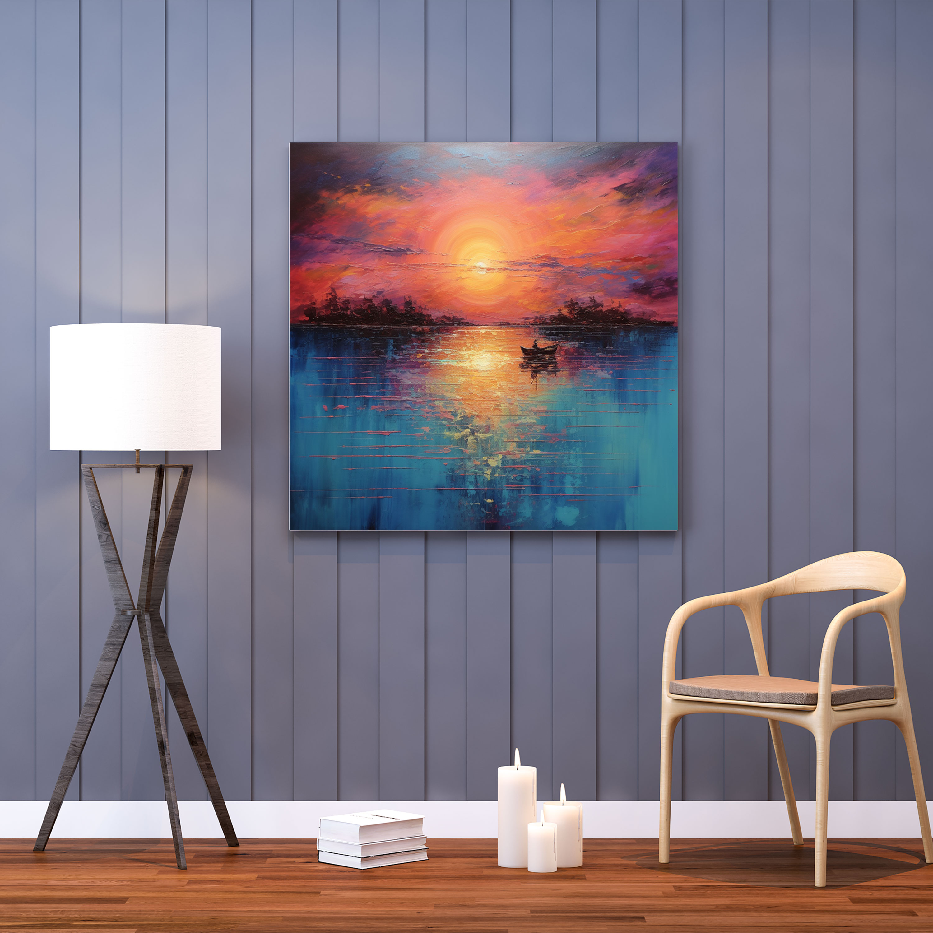 Spiritual Serenity Canvas Print - Spiritual, Wall Art, Home Decoration, Canvas