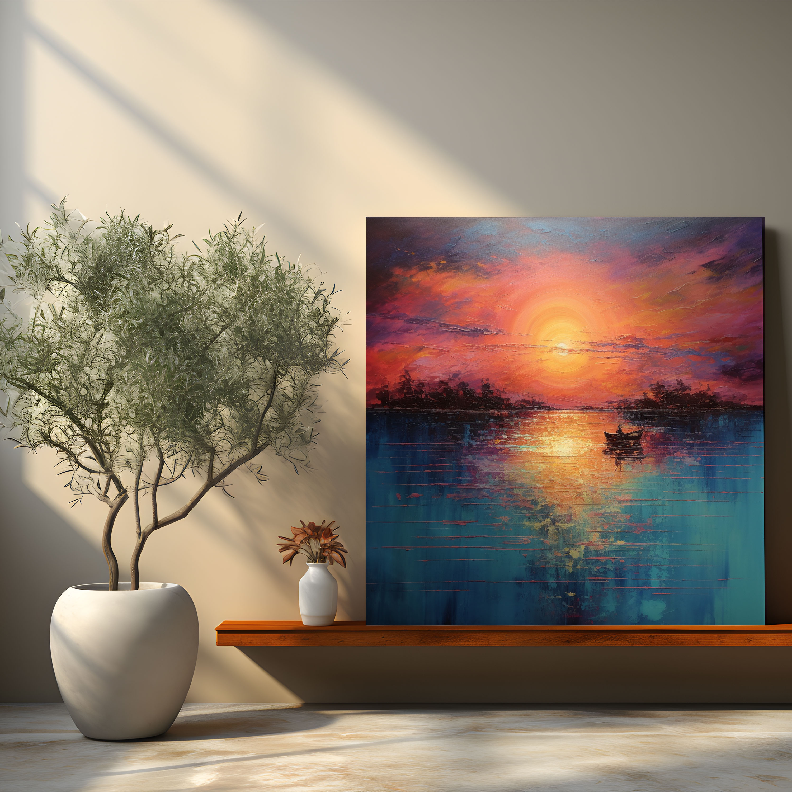 Spiritual Serenity Canvas Print - Spiritual, Wall Art, Home Decoration, Canvas