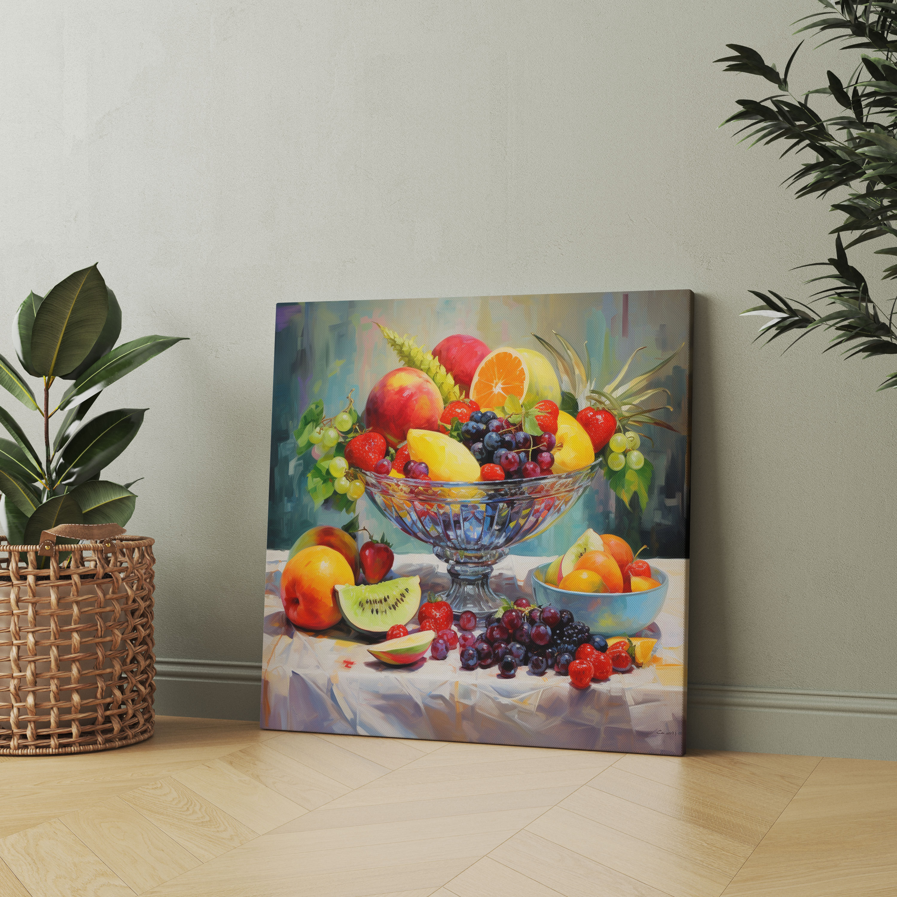 Still Life Canvas Print - Fruit Bowl - Still Life, Canvas Print, Wall Decoration, Fruit Bowl