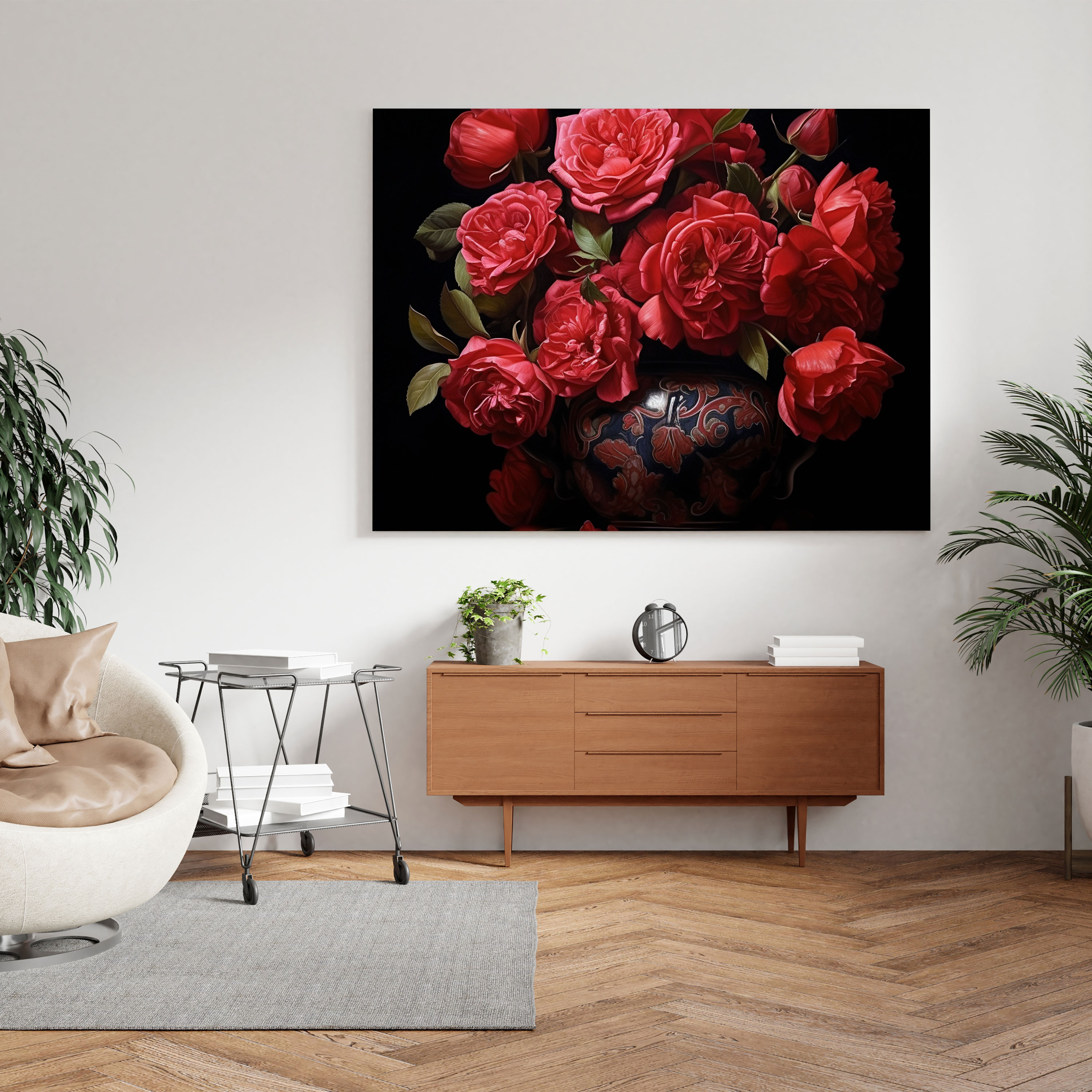 Still Life Wall Art - Red Roses - Still Life, Red Roses, Home Decoration, Wall Art