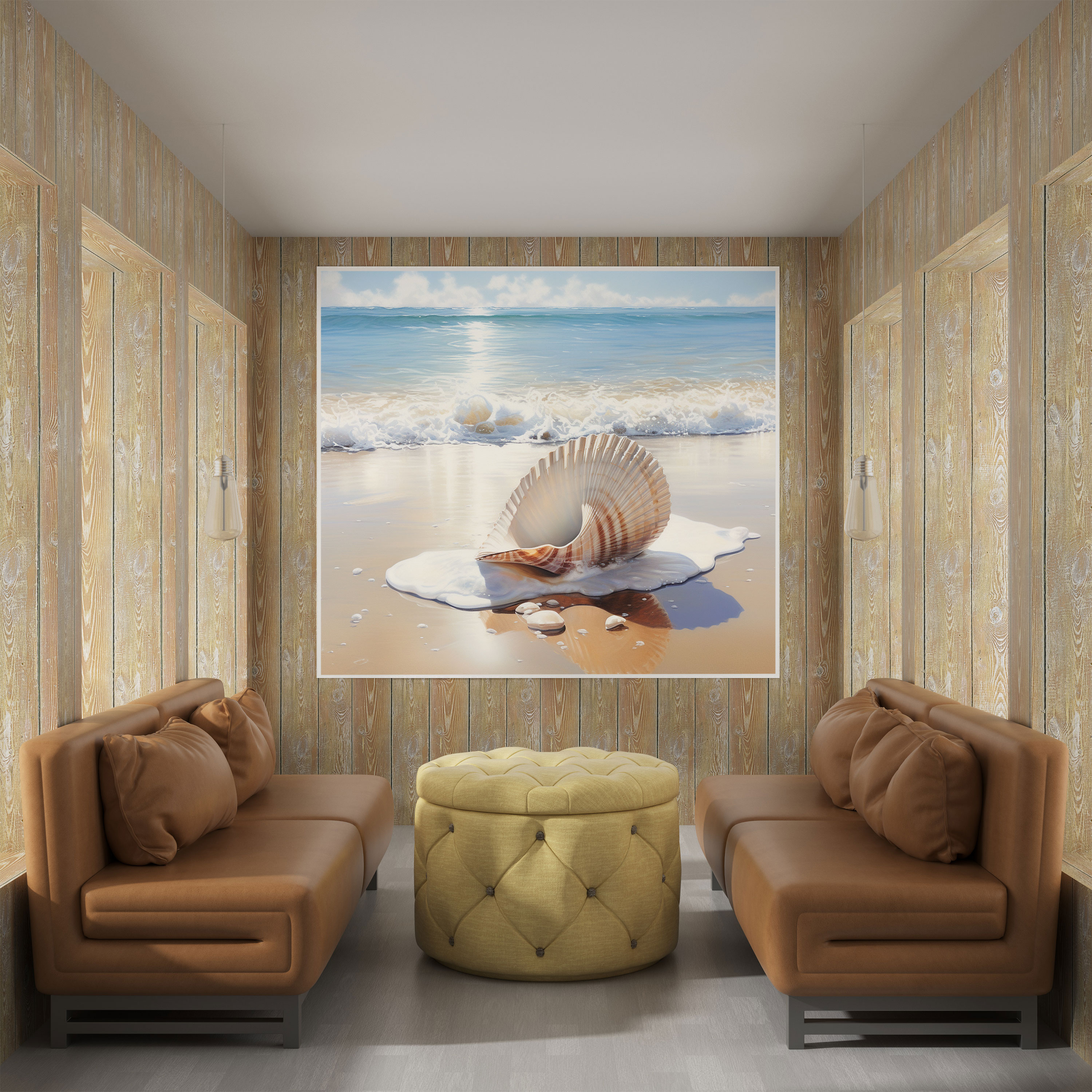 Still Life Canvas Print - Coastal Seashell - Still Life, Coastal Seashell, Wall Decoration, Canvas Wall Art