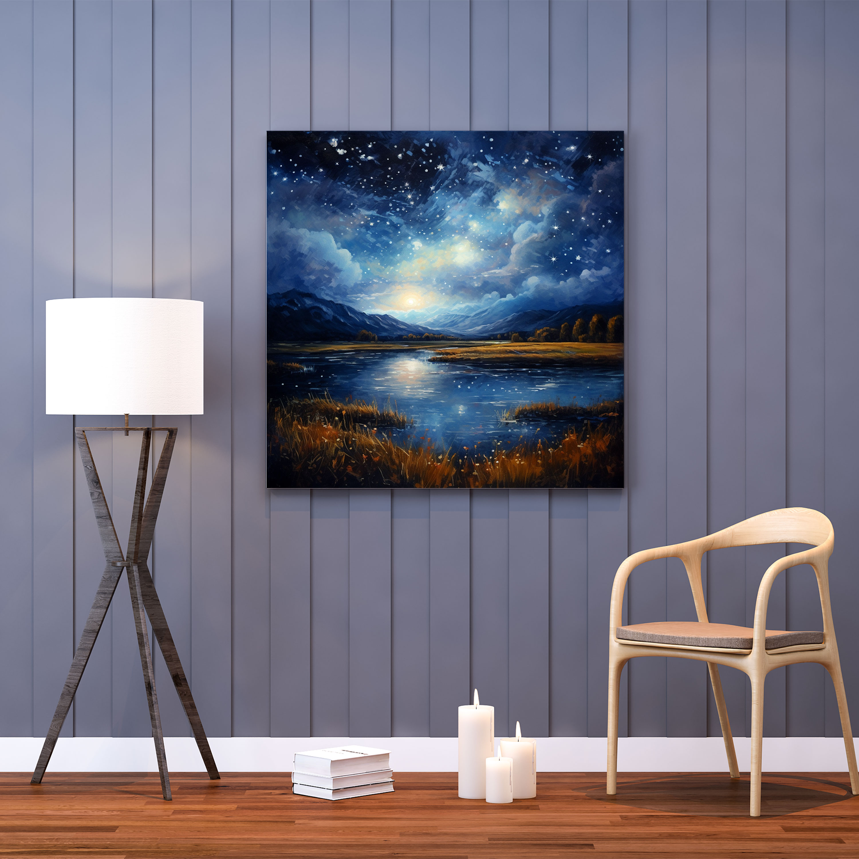 Starry Night Wall Decoration - Star Map, Starry Night Sky, Star Map, Home Decoration