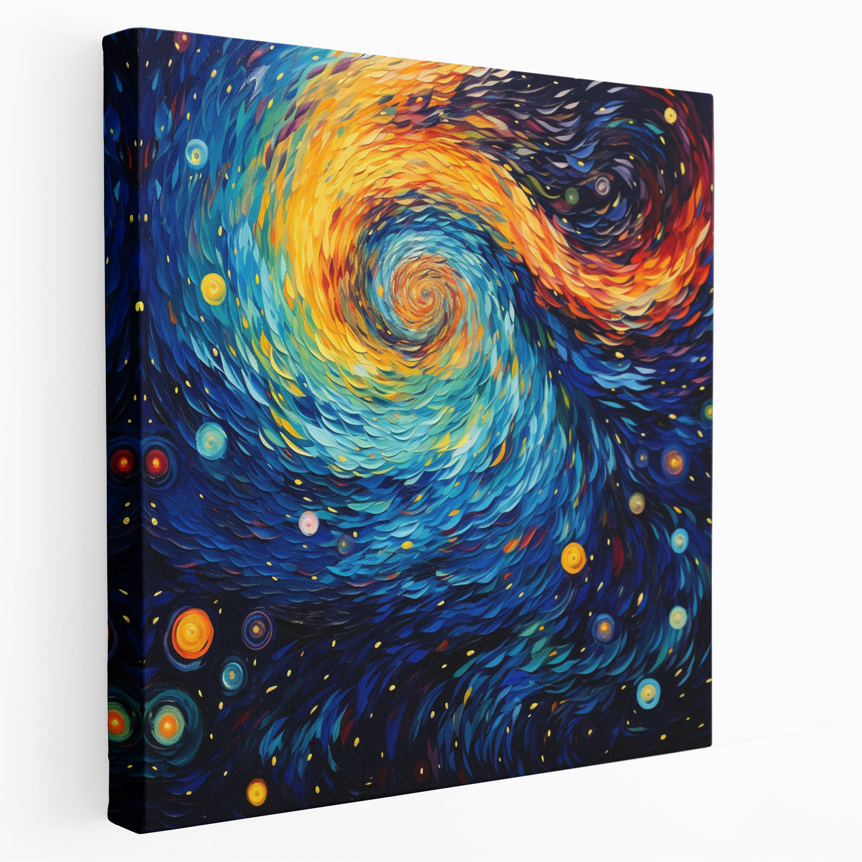Star Map Canvas Print - Star Map, Canvas, Canvas Print, Swirling Patterns