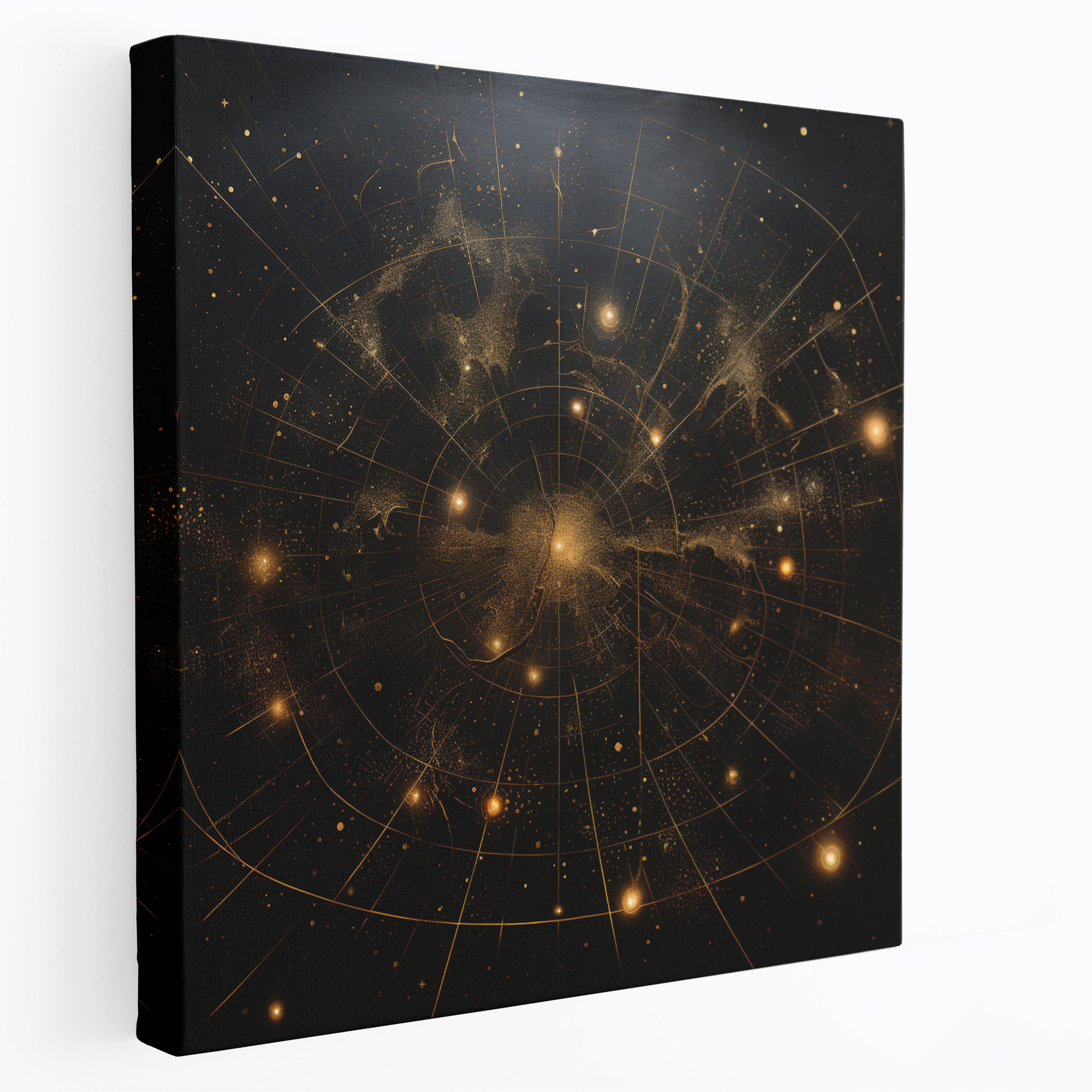 Star Map Wall Art - Star Map, Canvas Wall Art, Astronomy, Star Map
