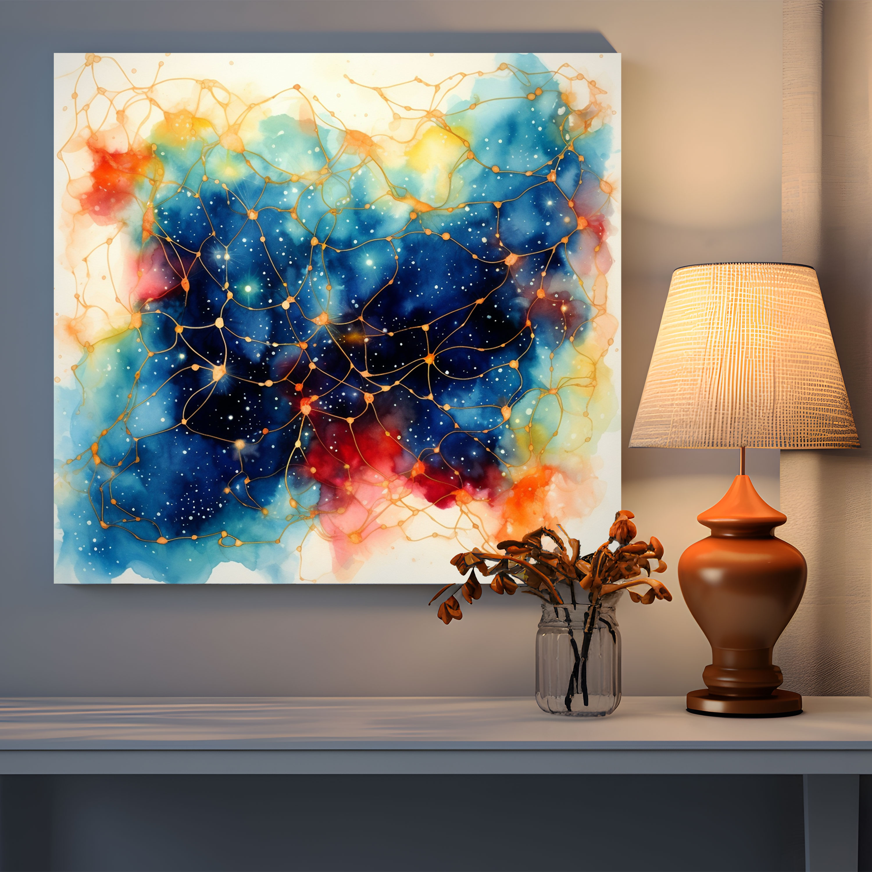 Star Map Canvas Print - Star Map, Canvas Print, Canvas, Galaxy