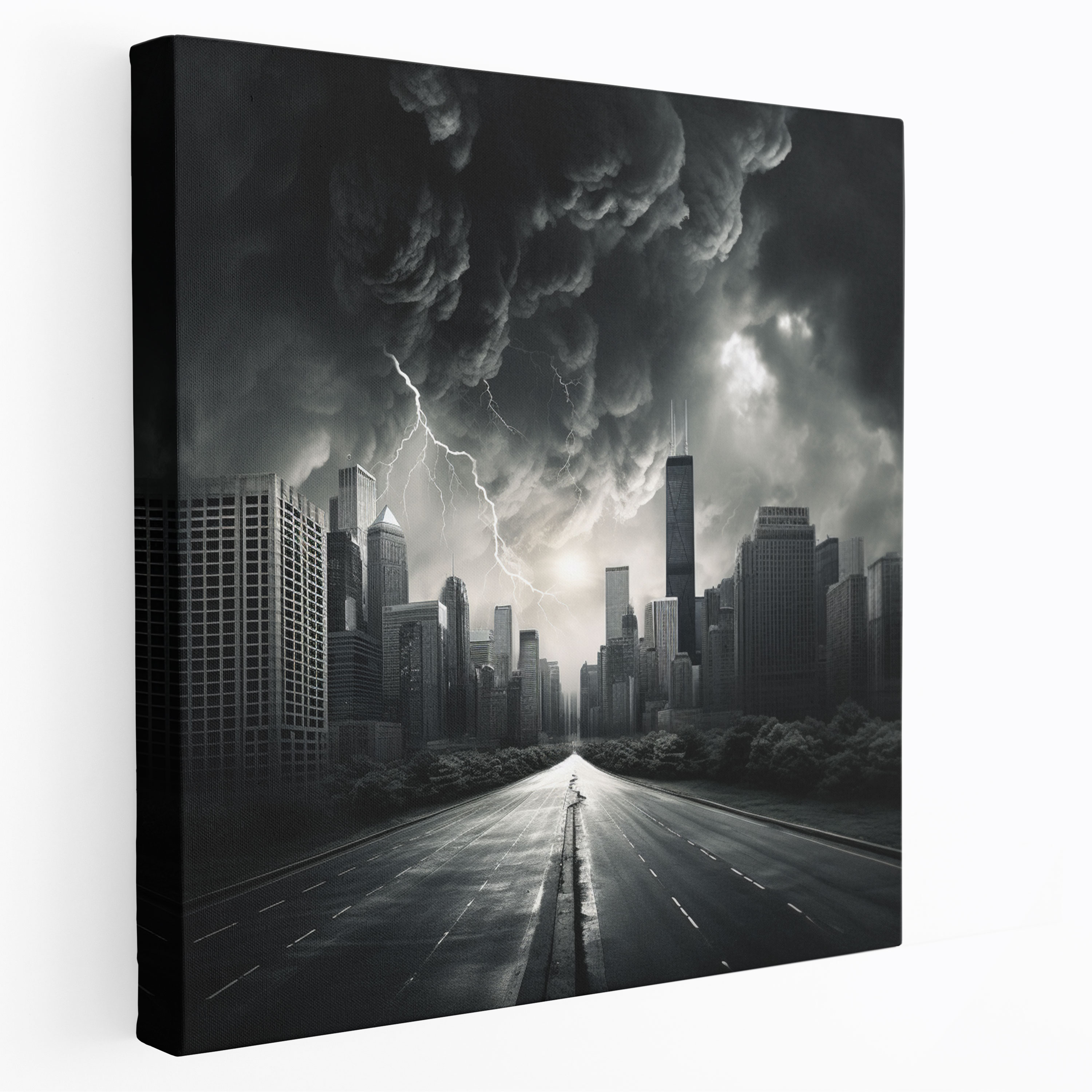 Urban Storm Wall Art - Storm, Home Decoration, Storm, Wall Art